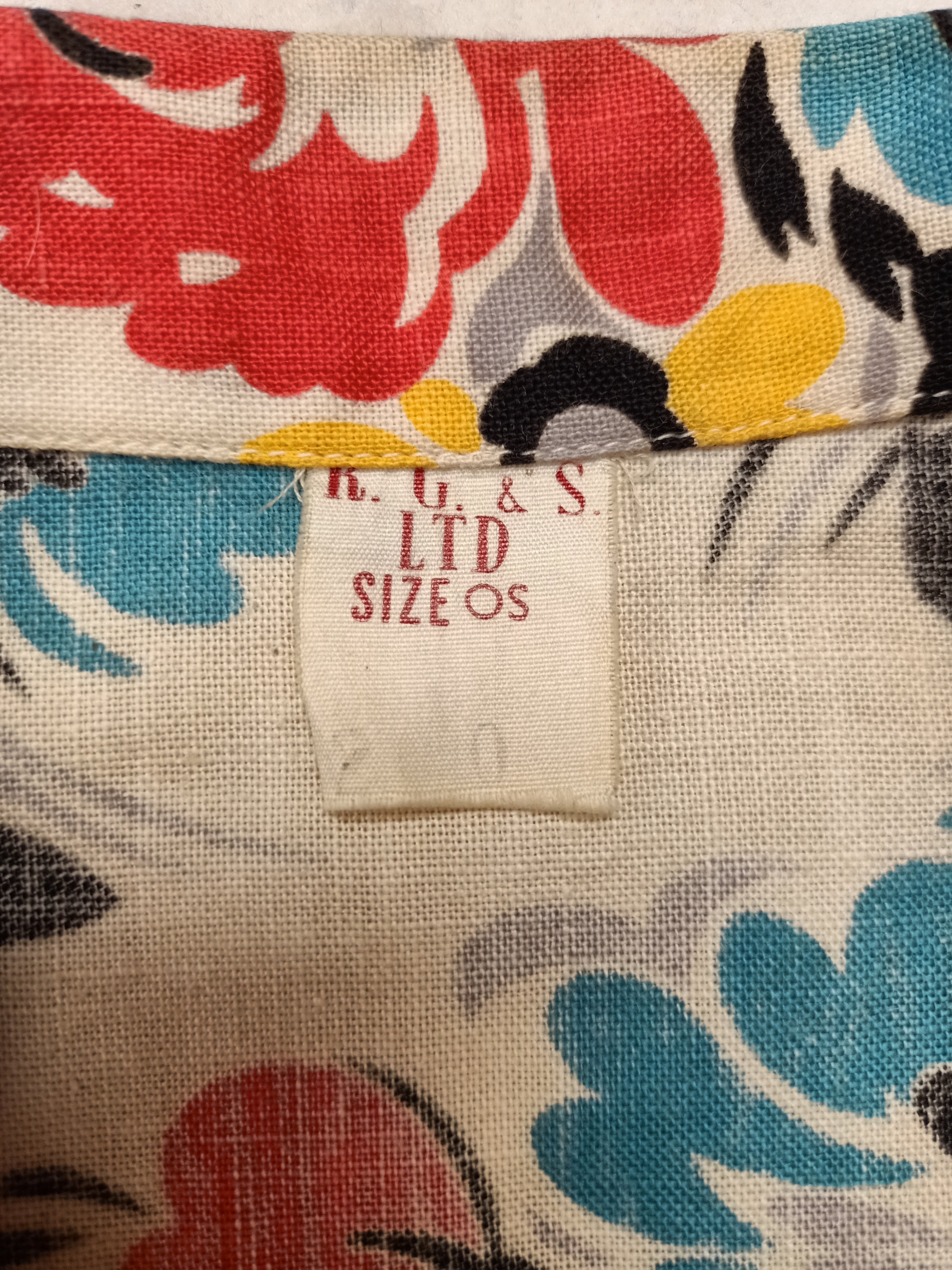 Vintage R.G.&S. Ltd Floral Dress