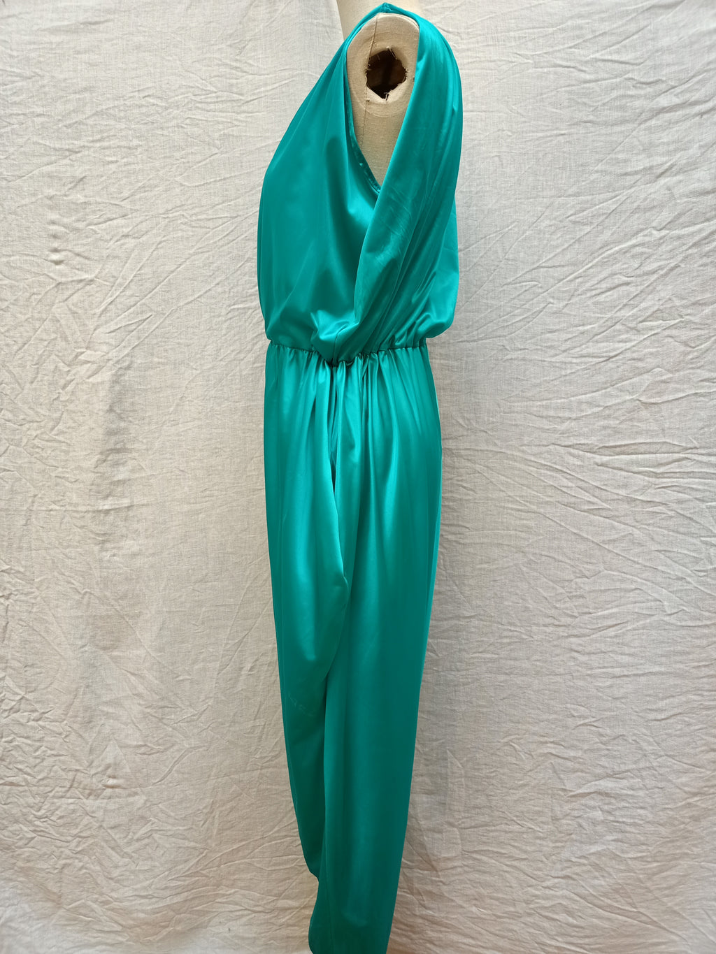 Vintage Teal Jumpsuit