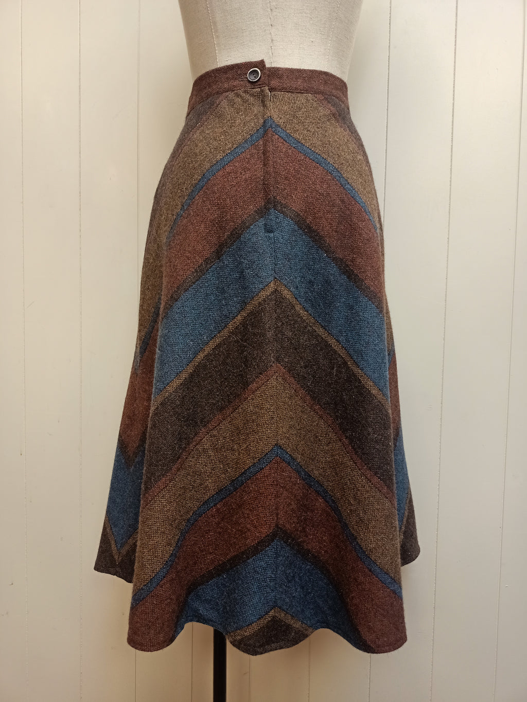 Vintage Enterprises Chevron Skirt