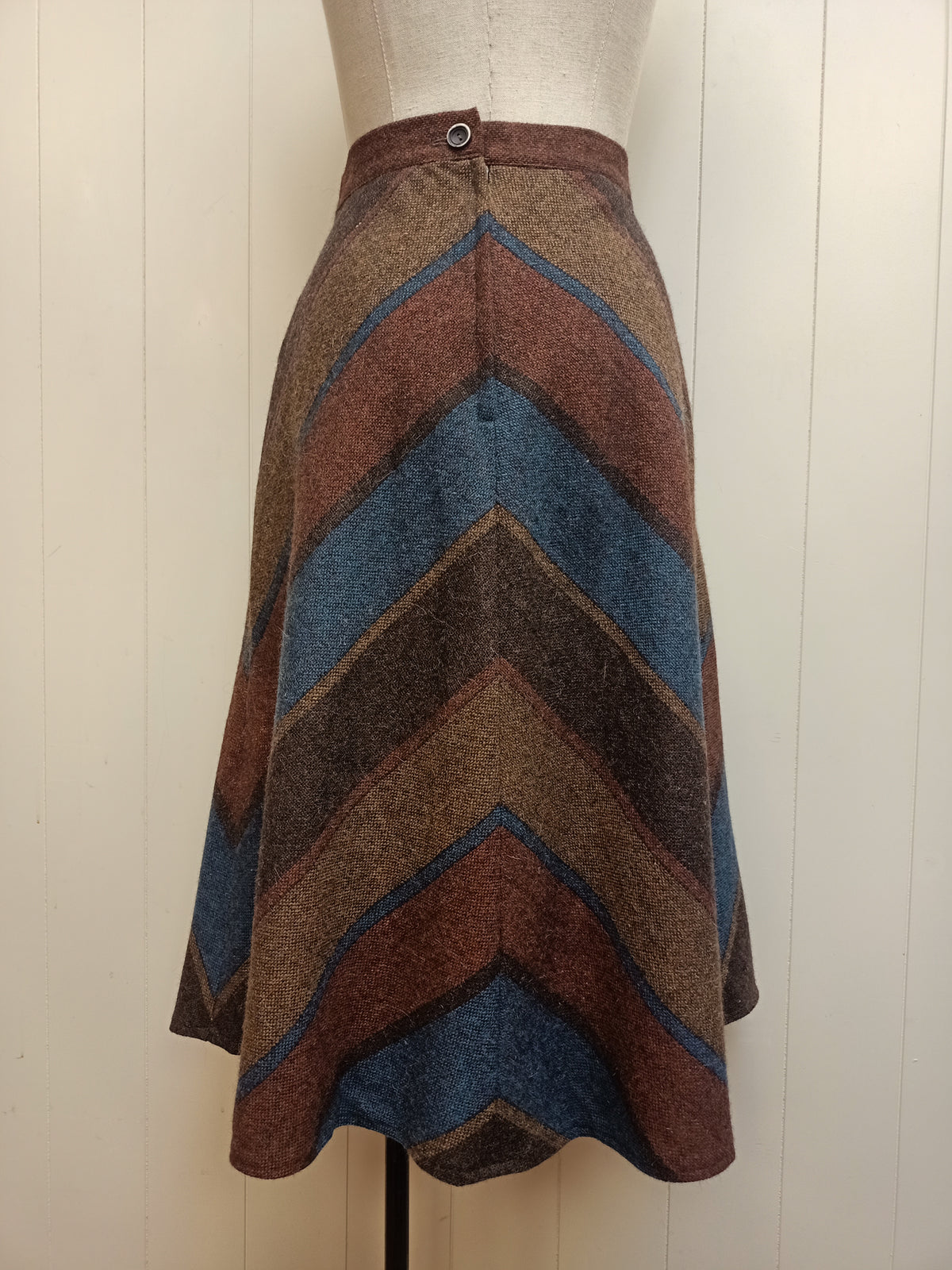Vintage Enterprises Chevron Skirt