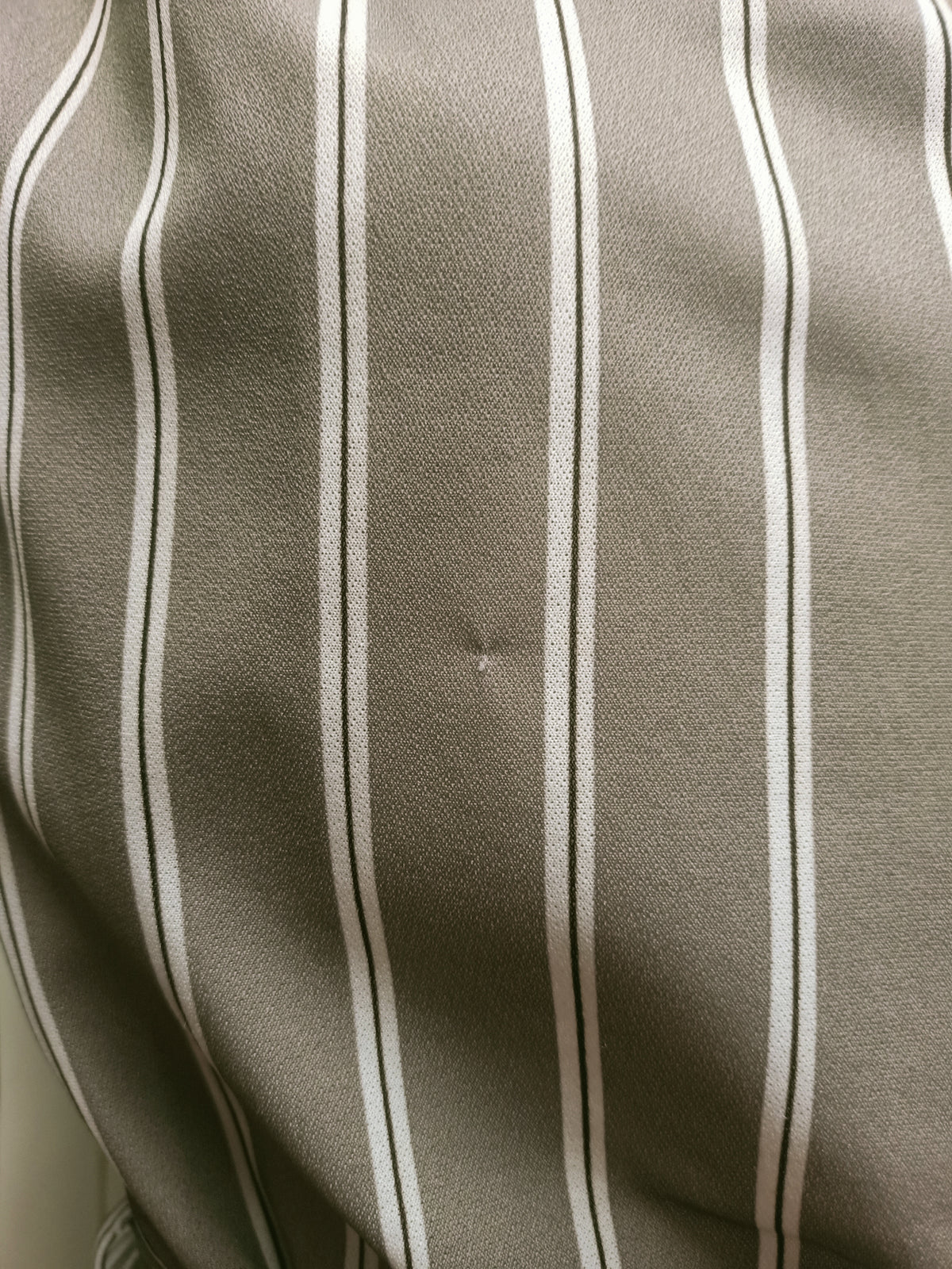 Vintage Debra-Lee Striped Border Dress