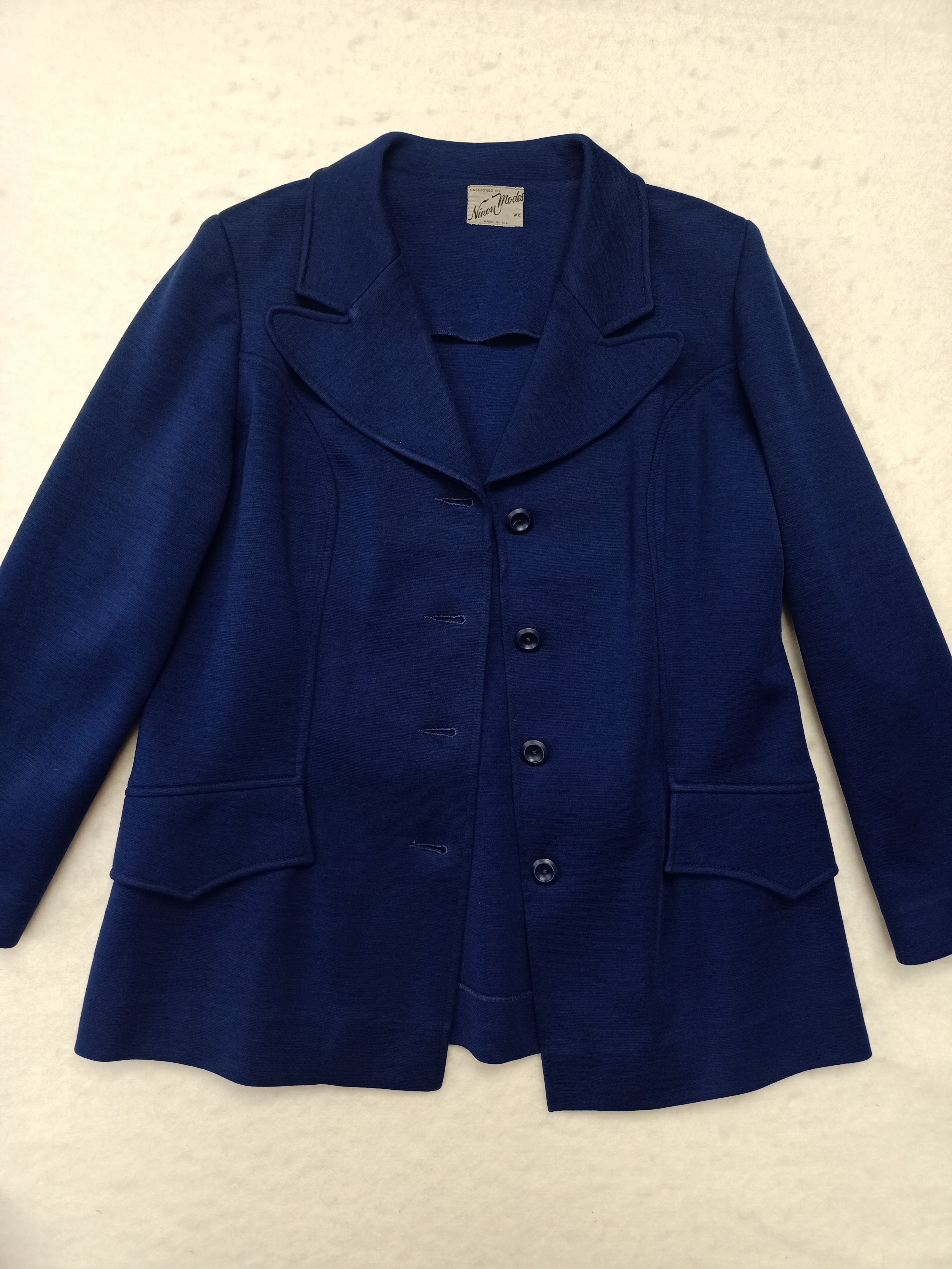 Vintage Ninon Modes Knit Blazer