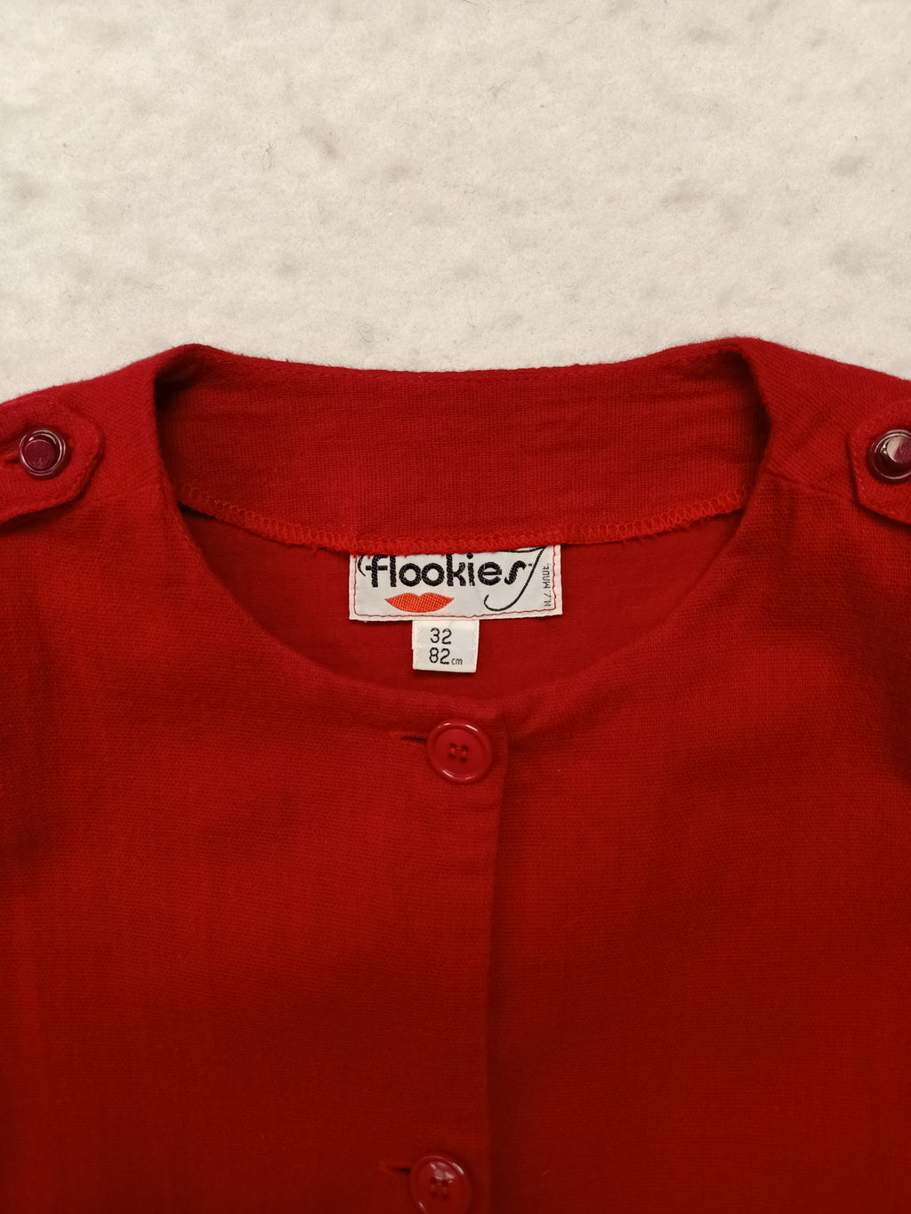 Vintage Flookies Red Dress