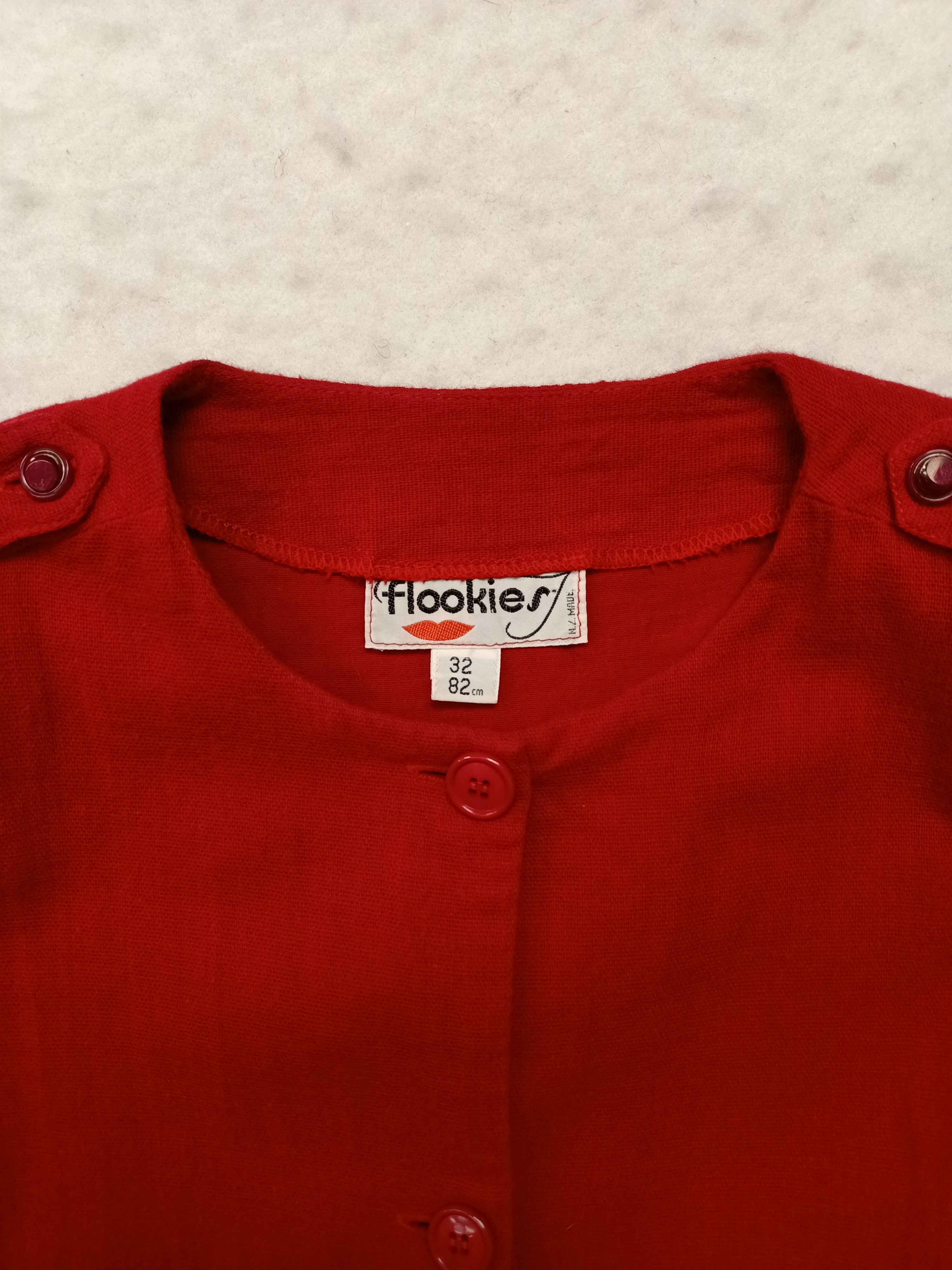 Vintage Flookies Red Dress