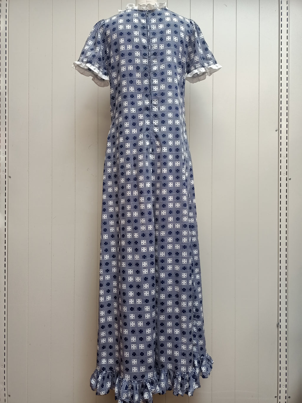 Vintage Dice Maxi Dress