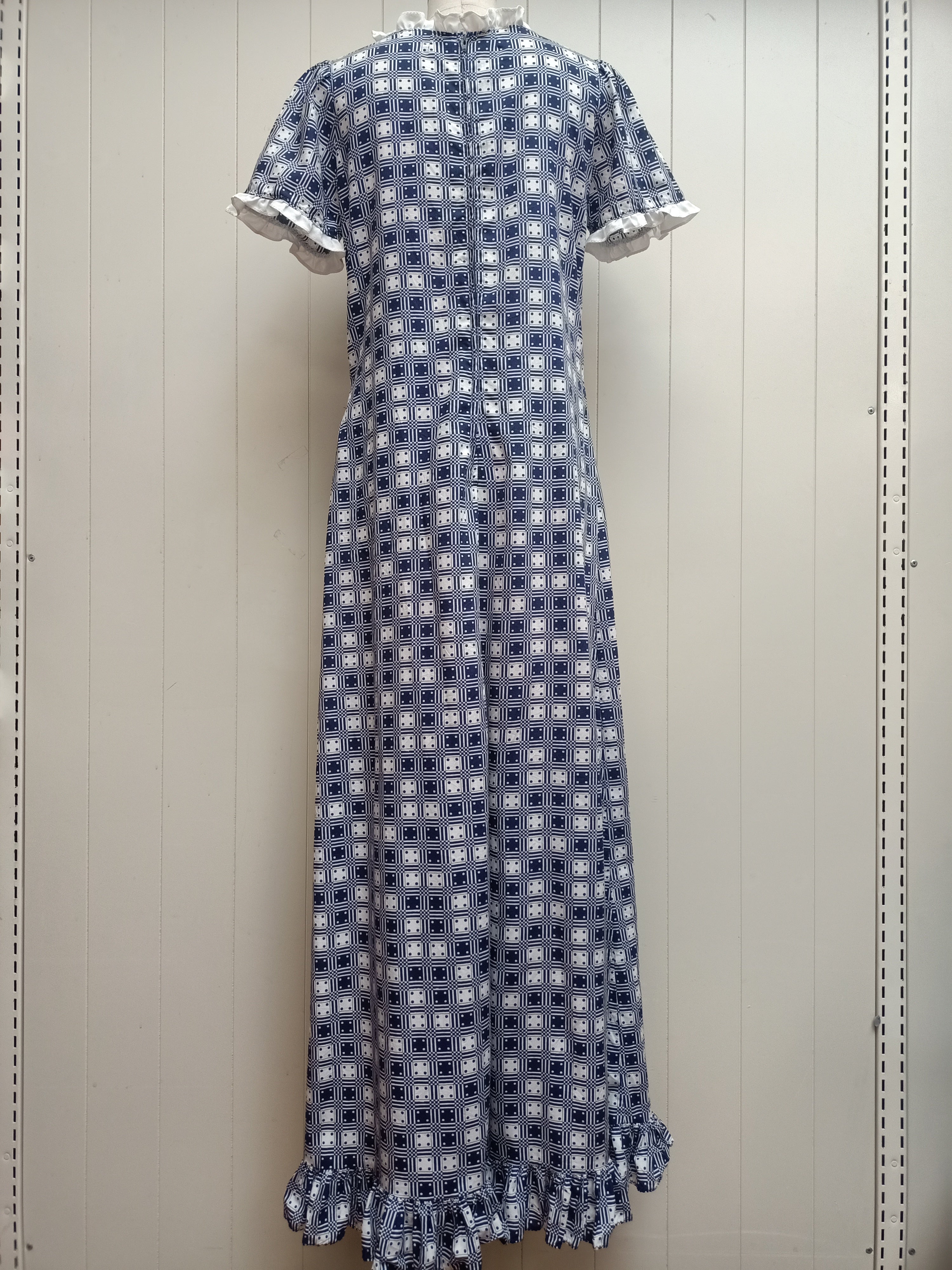 Vintage Dice Maxi Dress