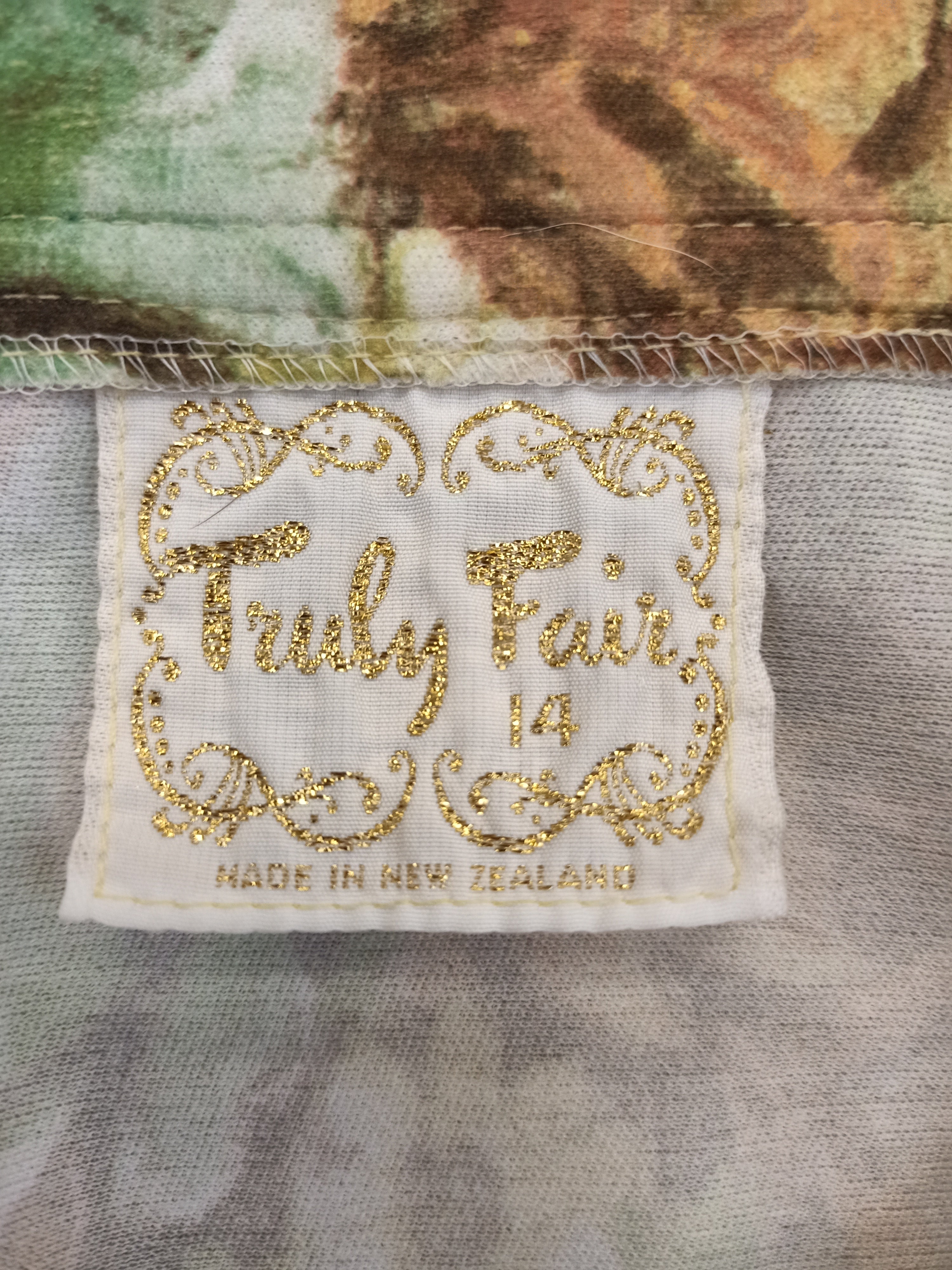 Vintage Truly Fair Wrap Skirt