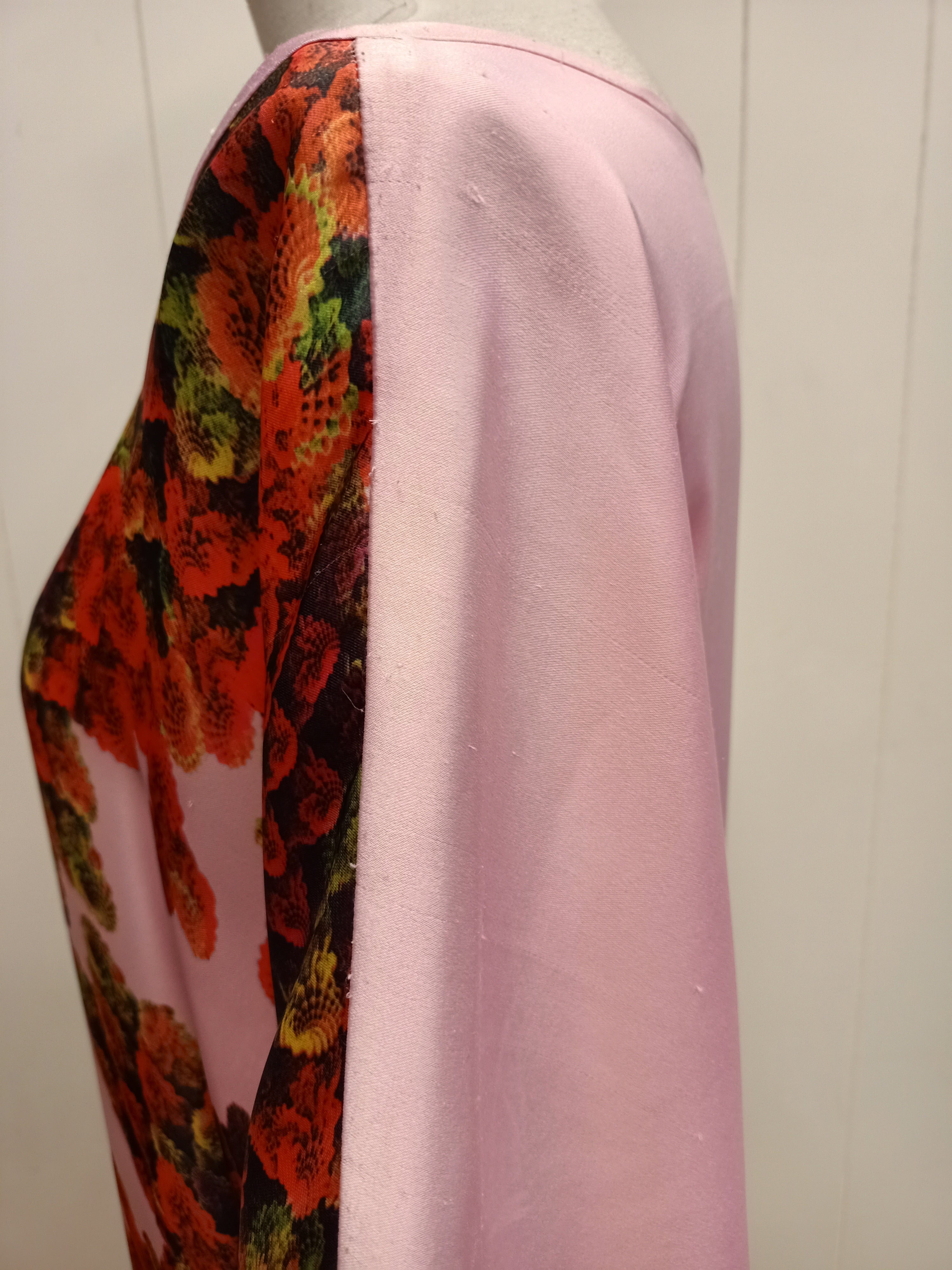 Augustine Pink Spiral Satin Dress