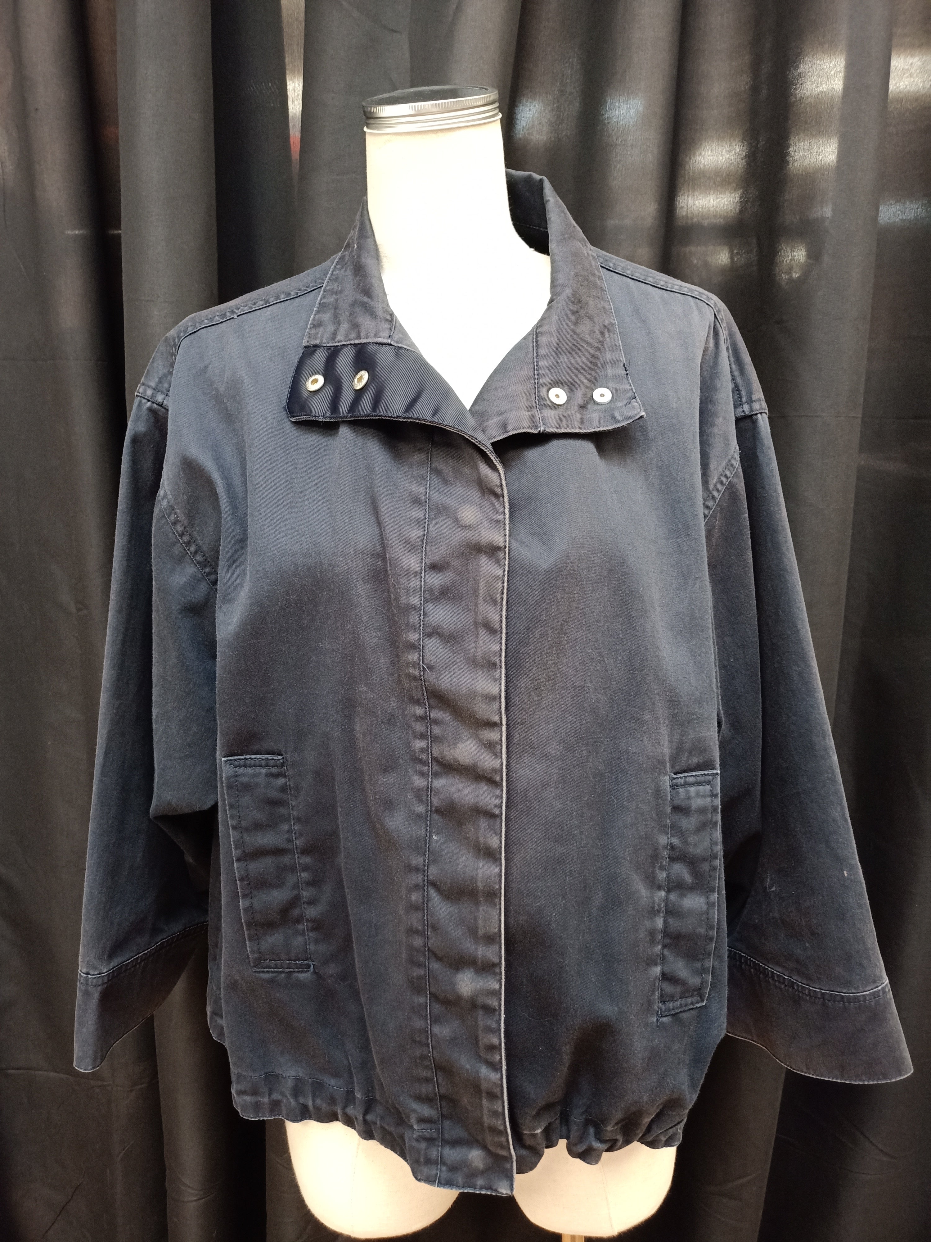 Navy Bomber Jacket
