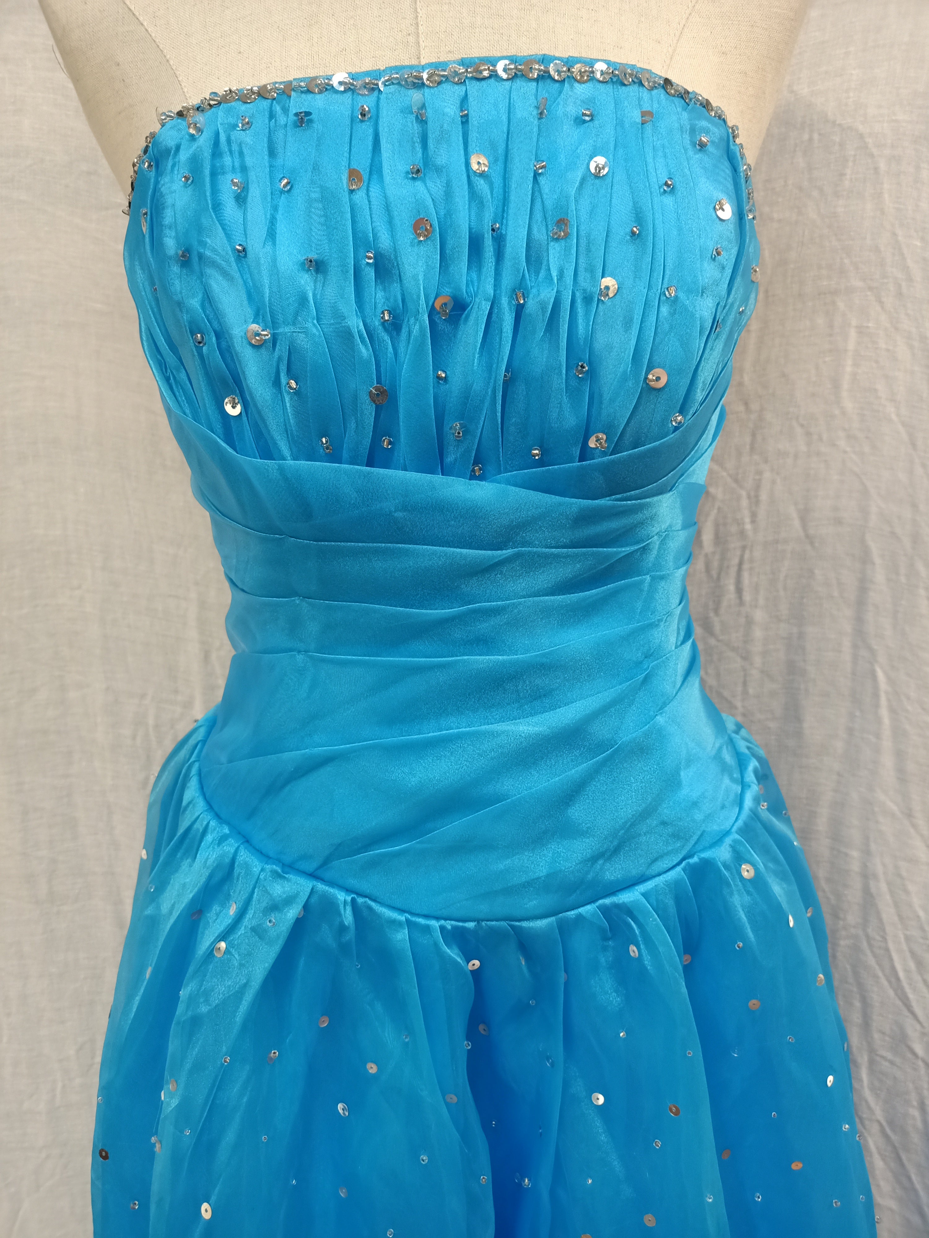 Sky Blue Ball Gown