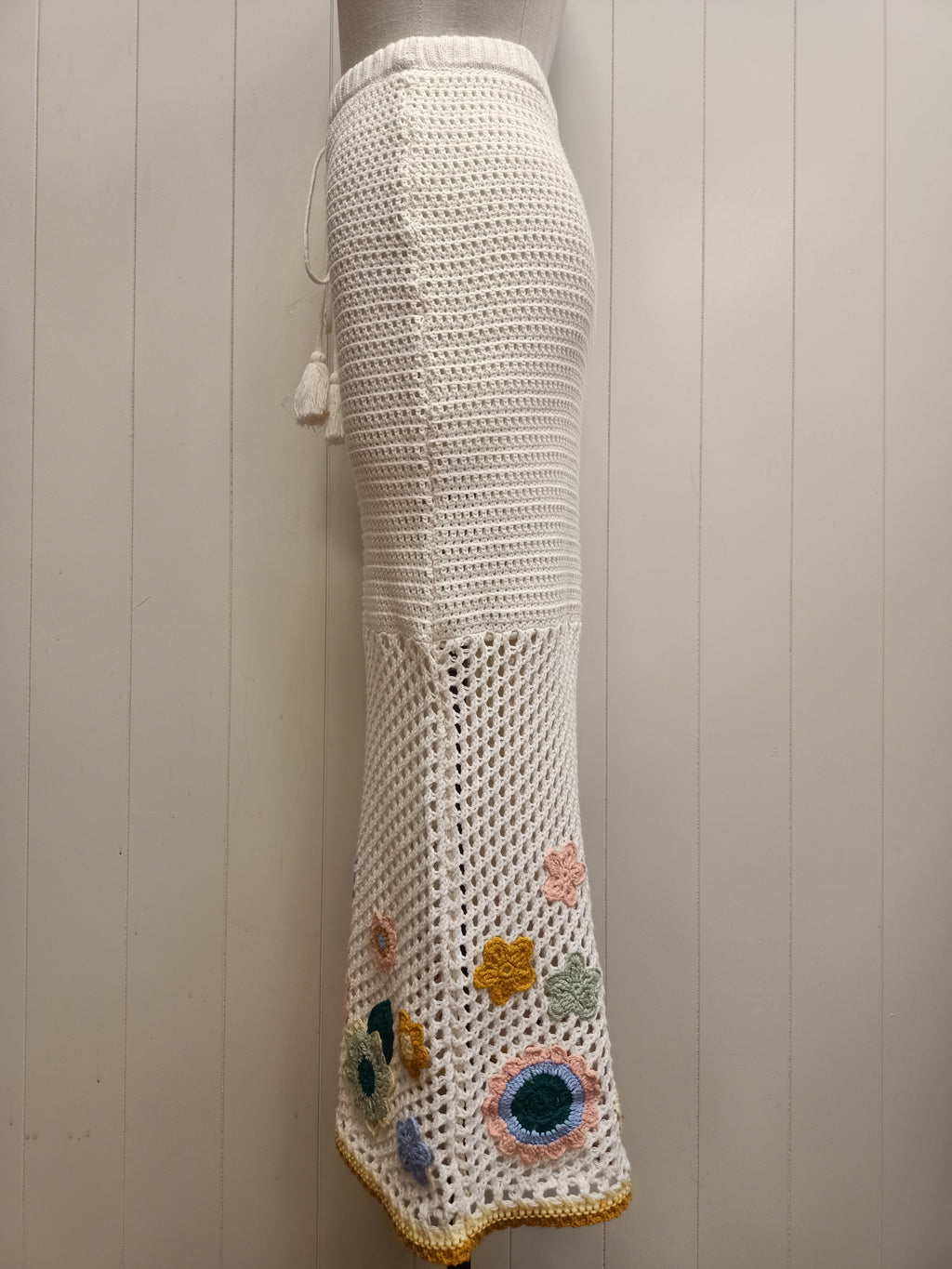 Ghanda Crochet & Knit Skirt