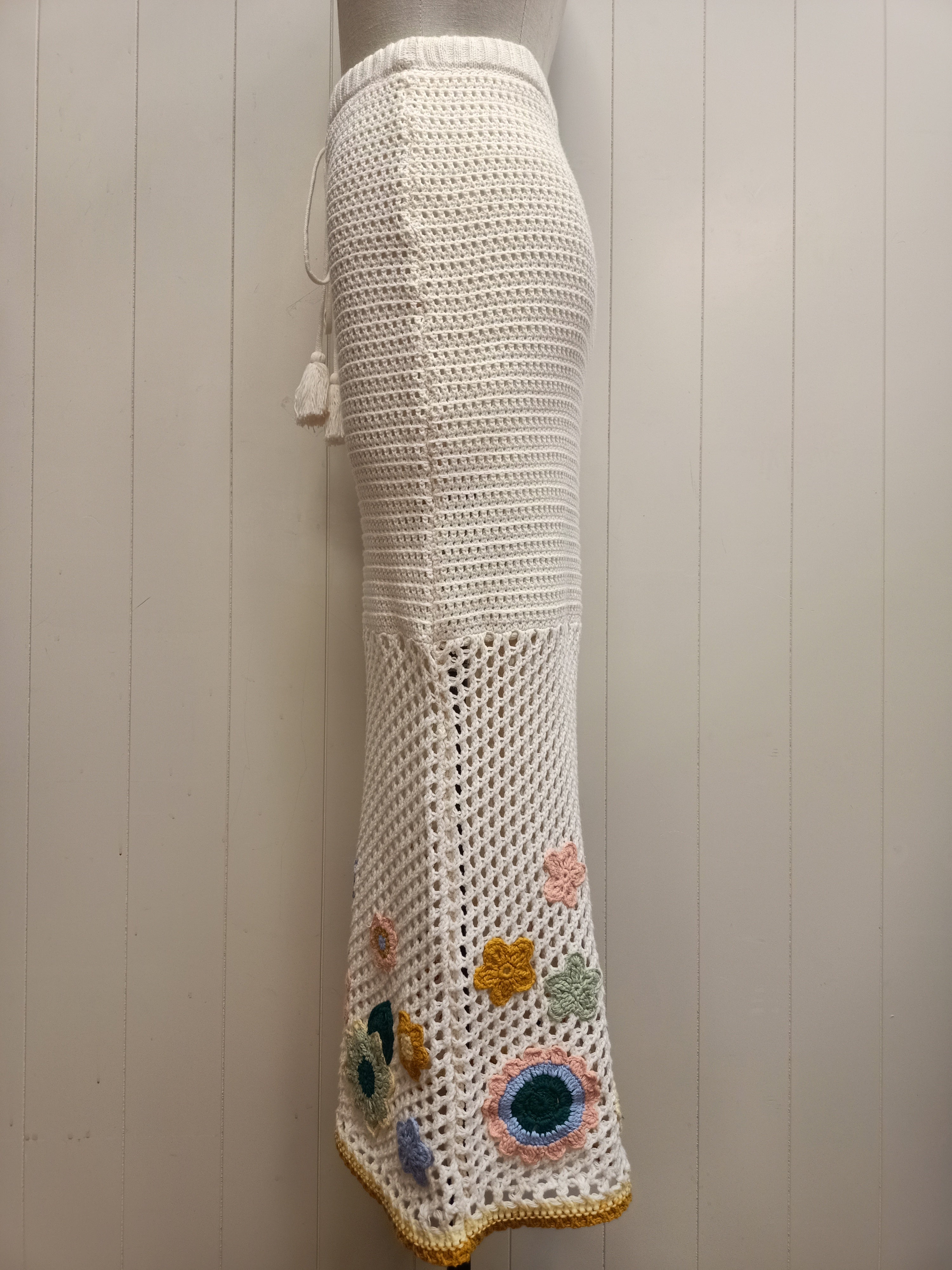 Ghanda Crochet & Knit Skirt