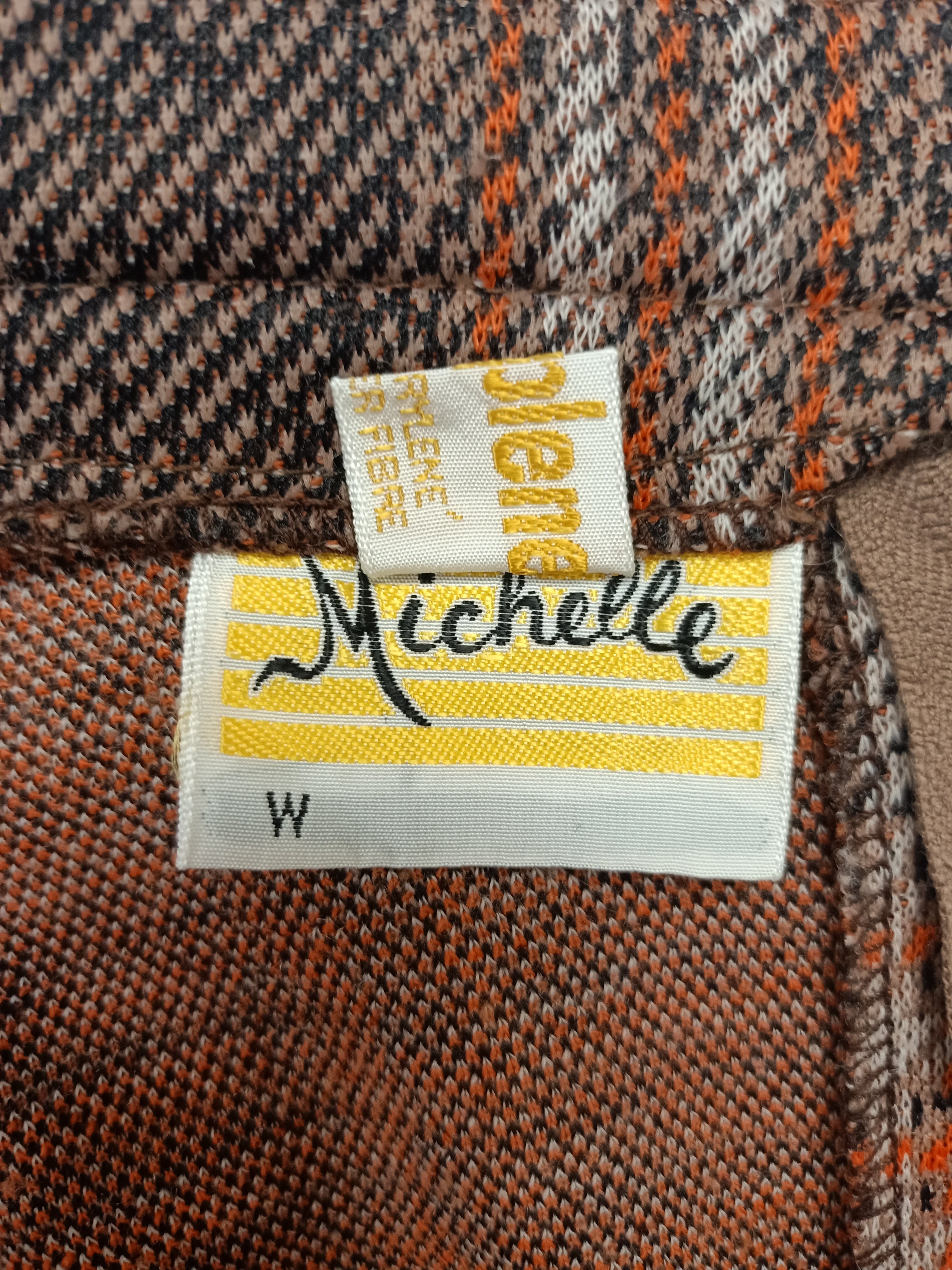 Vintage Michelle Plaid Maxi Skirt