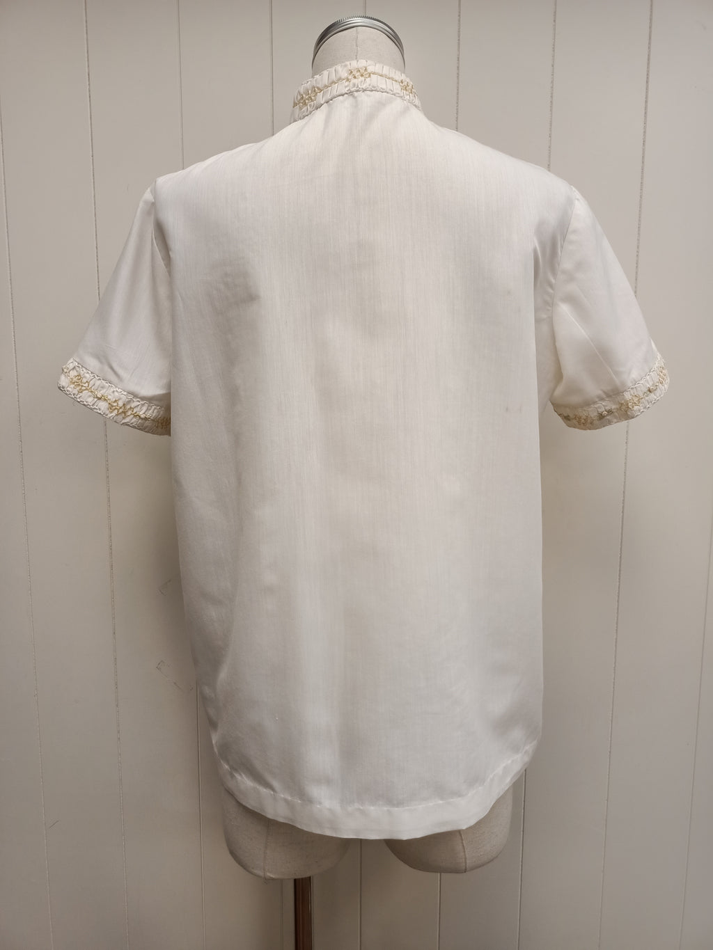 Vintage Daffodil Smocked Shirt