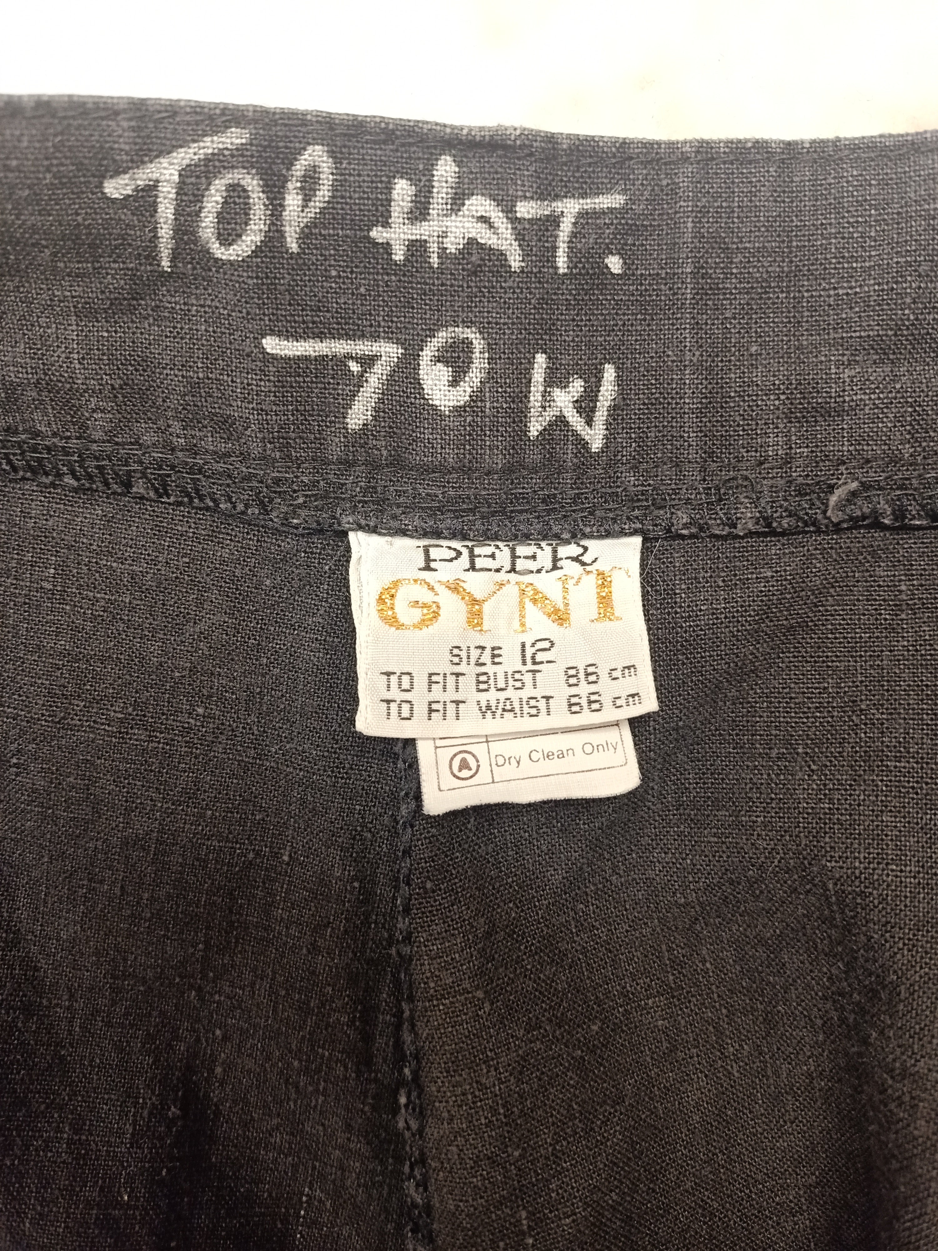 Vintage Peer Gynt Linen Cotton Pants