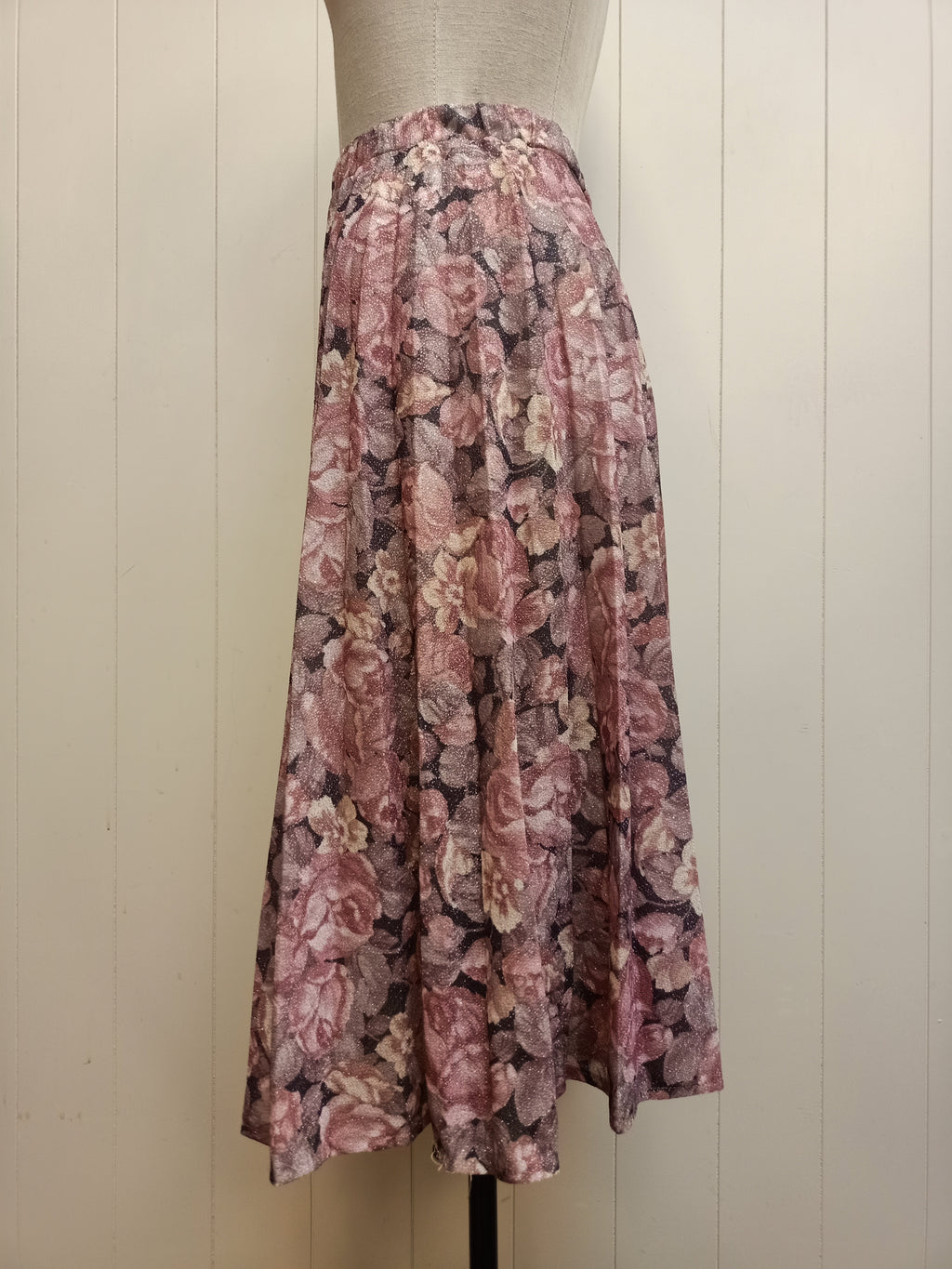 Vintage Sarah Leigh Floral Sparkle Co-Ord Set