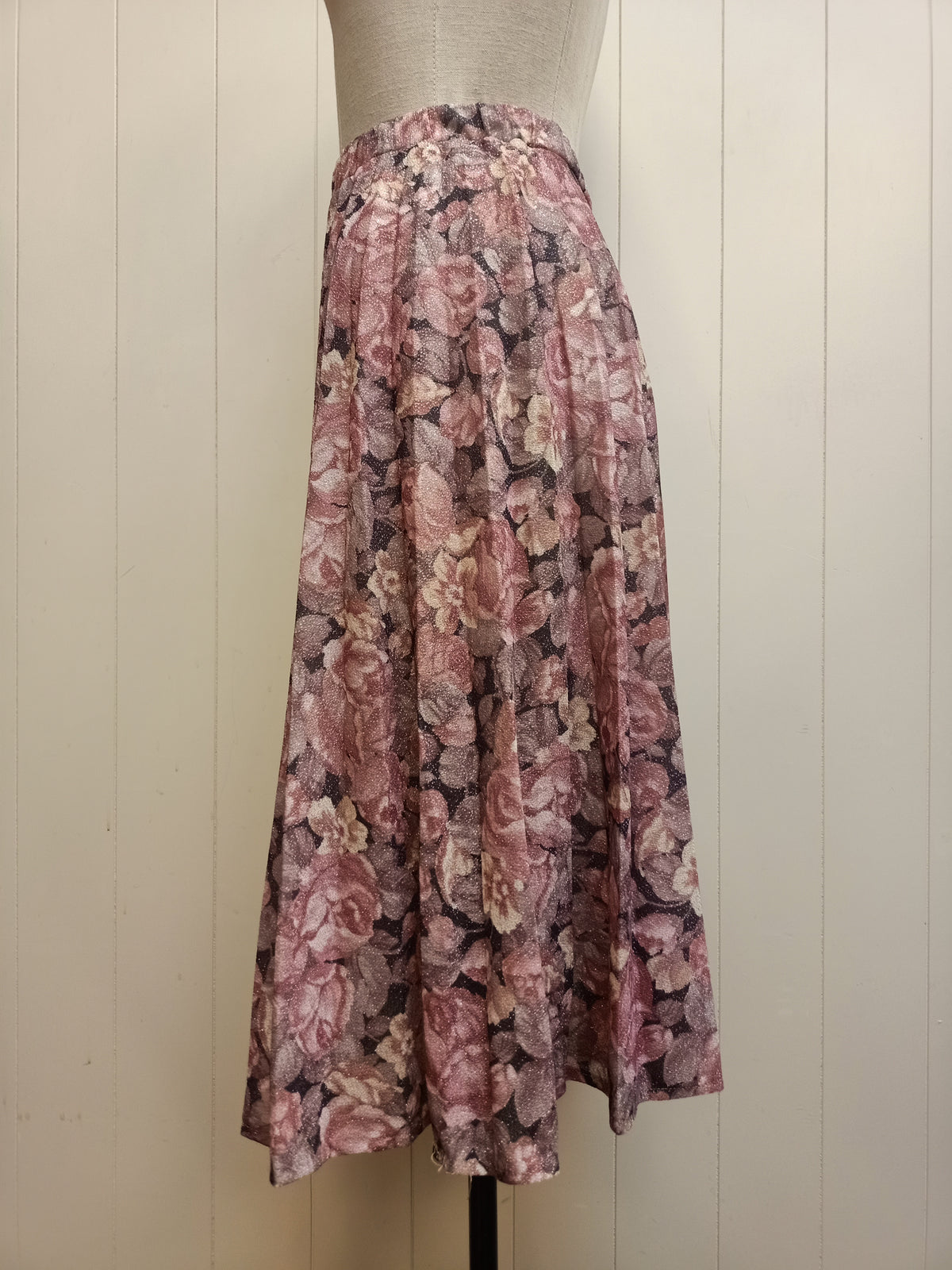Vintage Sarah Leigh Floral Sparkle Co-Ord Set