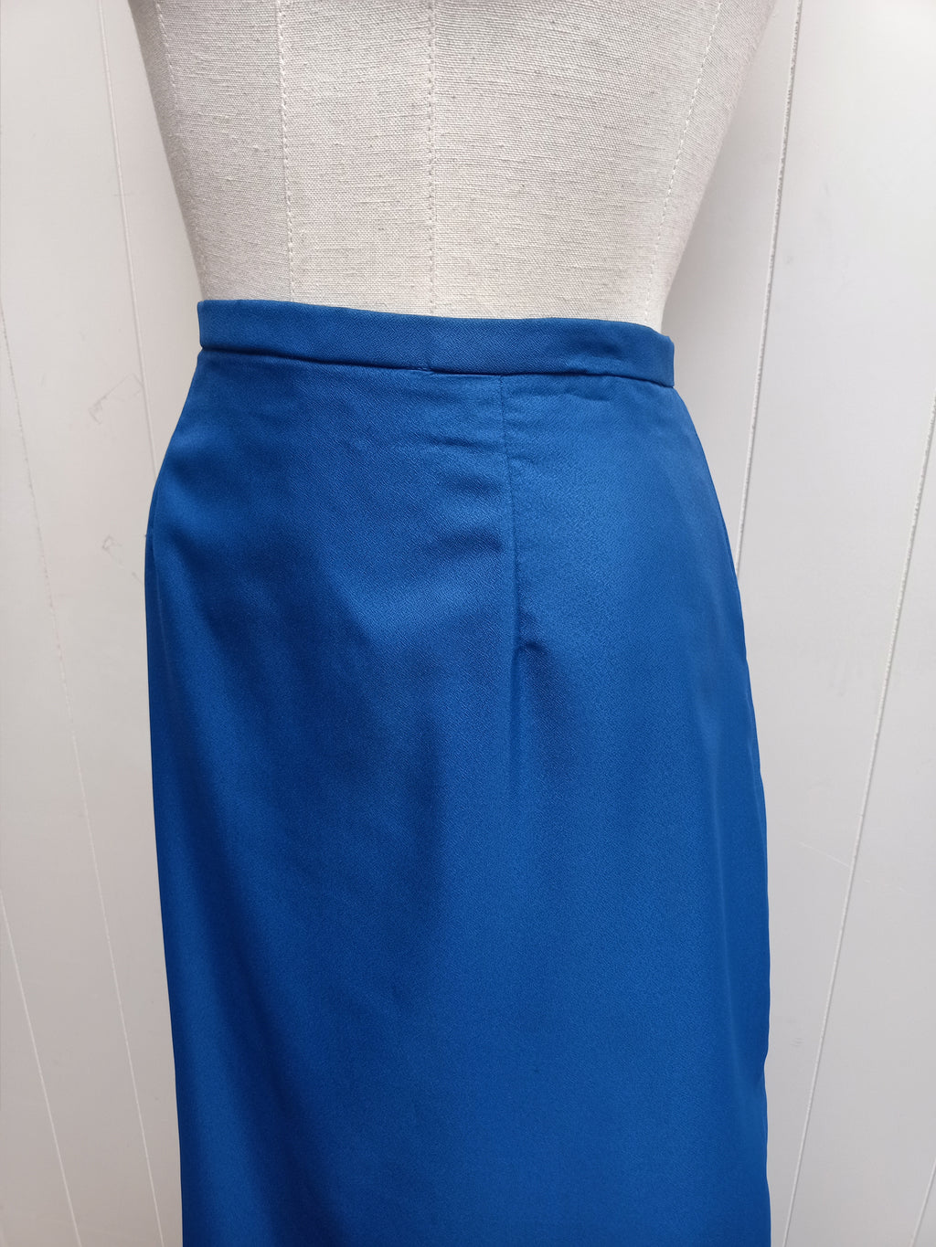 Vintage Blue Maxi Skirt