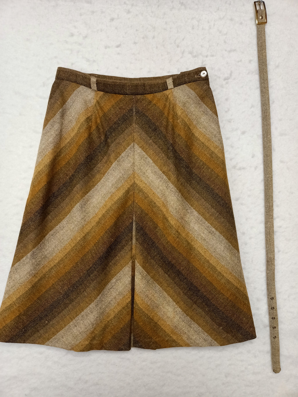 Vintage Stylemaster Wool Bias Cut Skirt