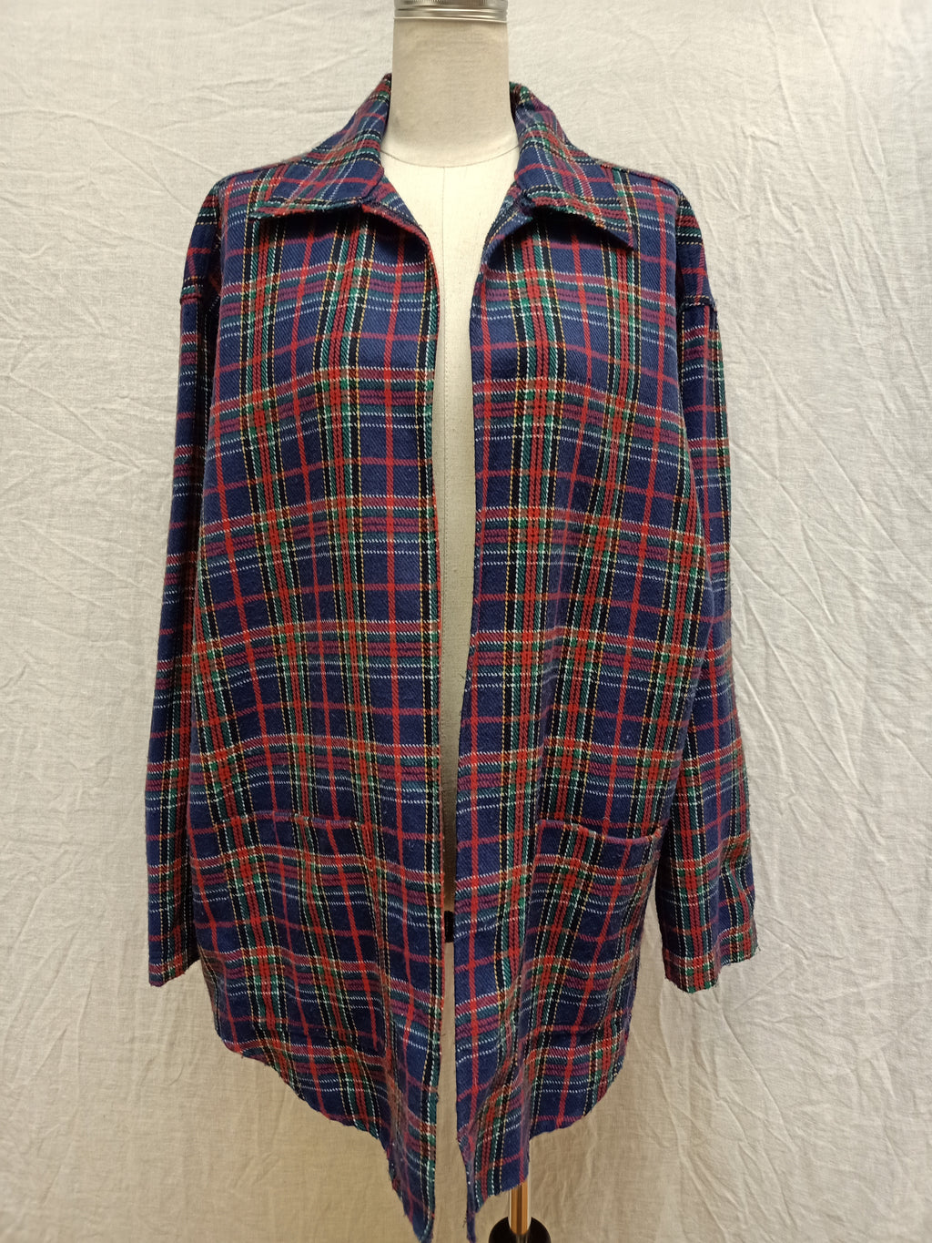 Vintage Checkered Over Jacket