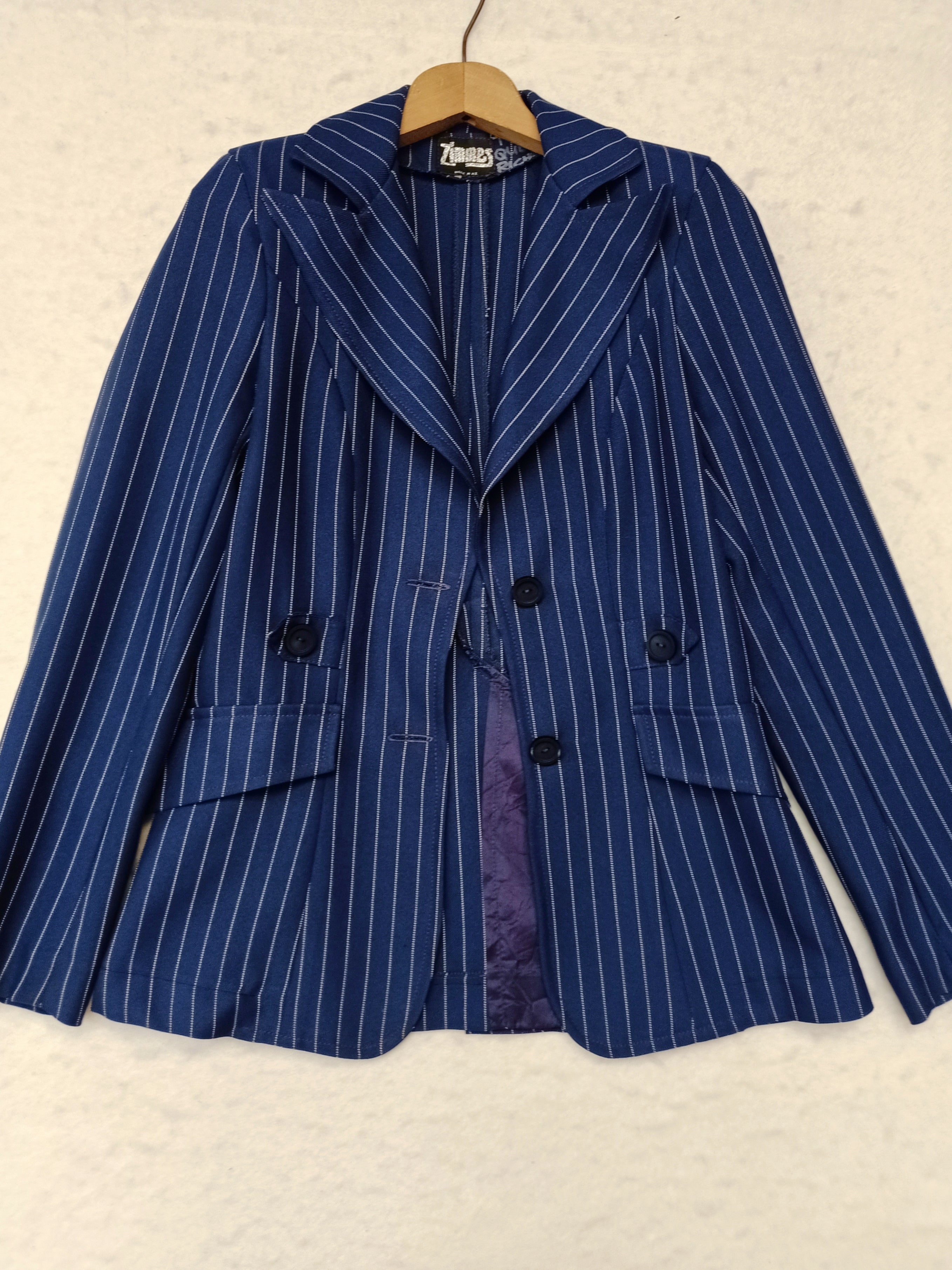 Vintage Zimmes Pinstripe Blazer