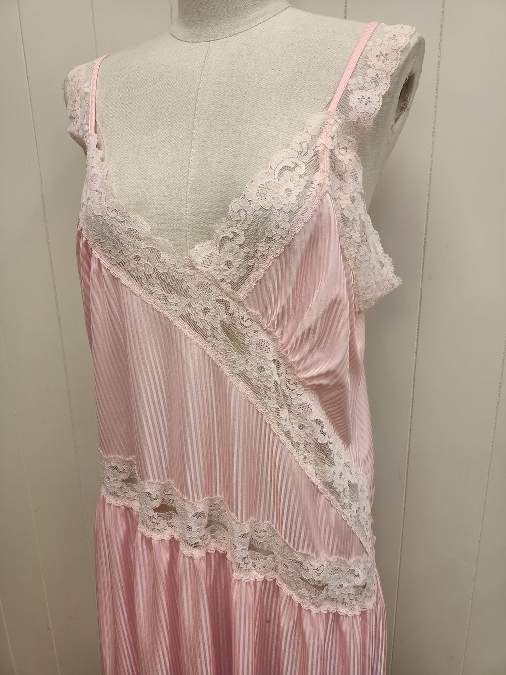 Vintage Lace Pink Nightie