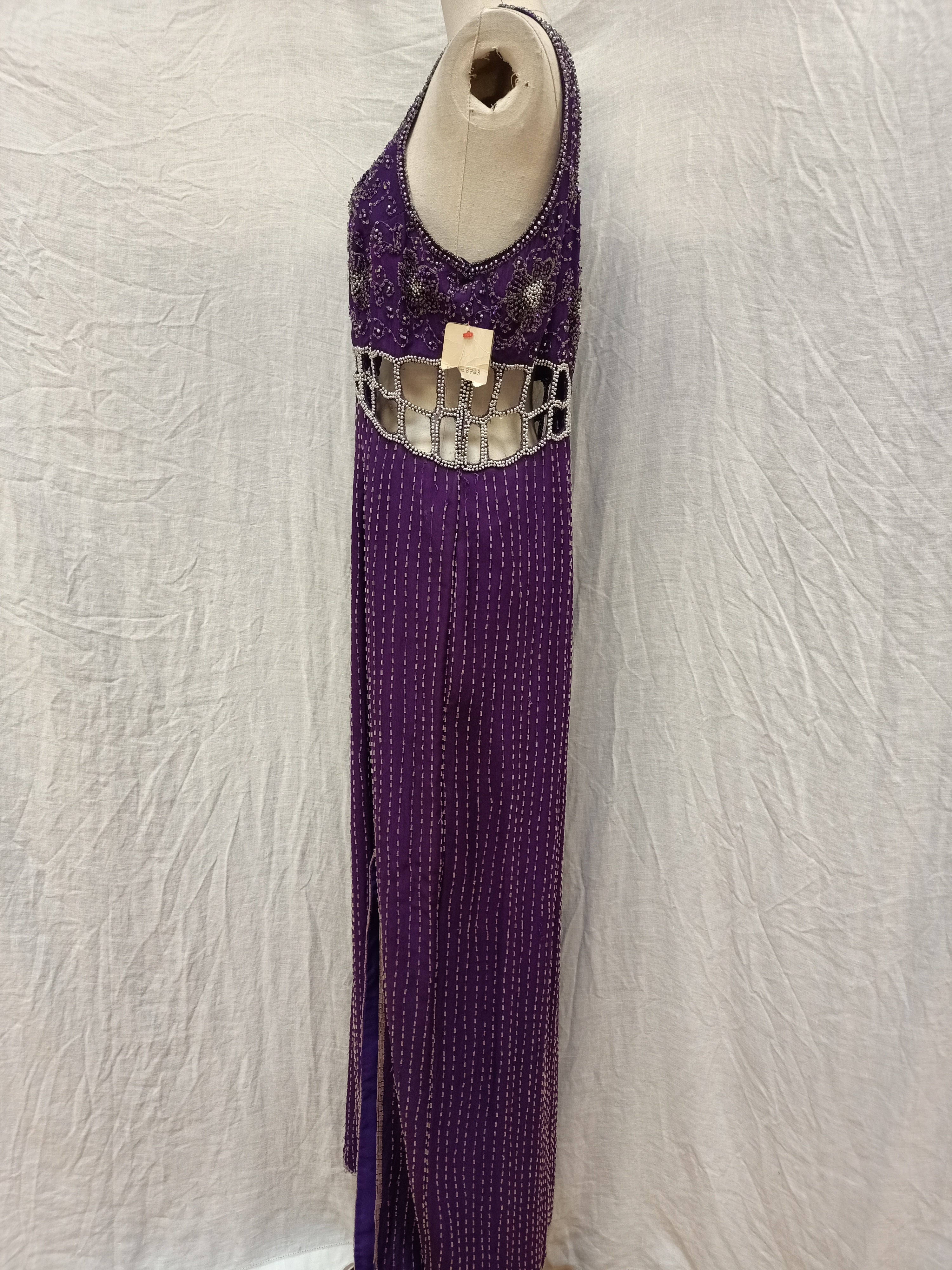 Landmark Silk Bedazzled Dress