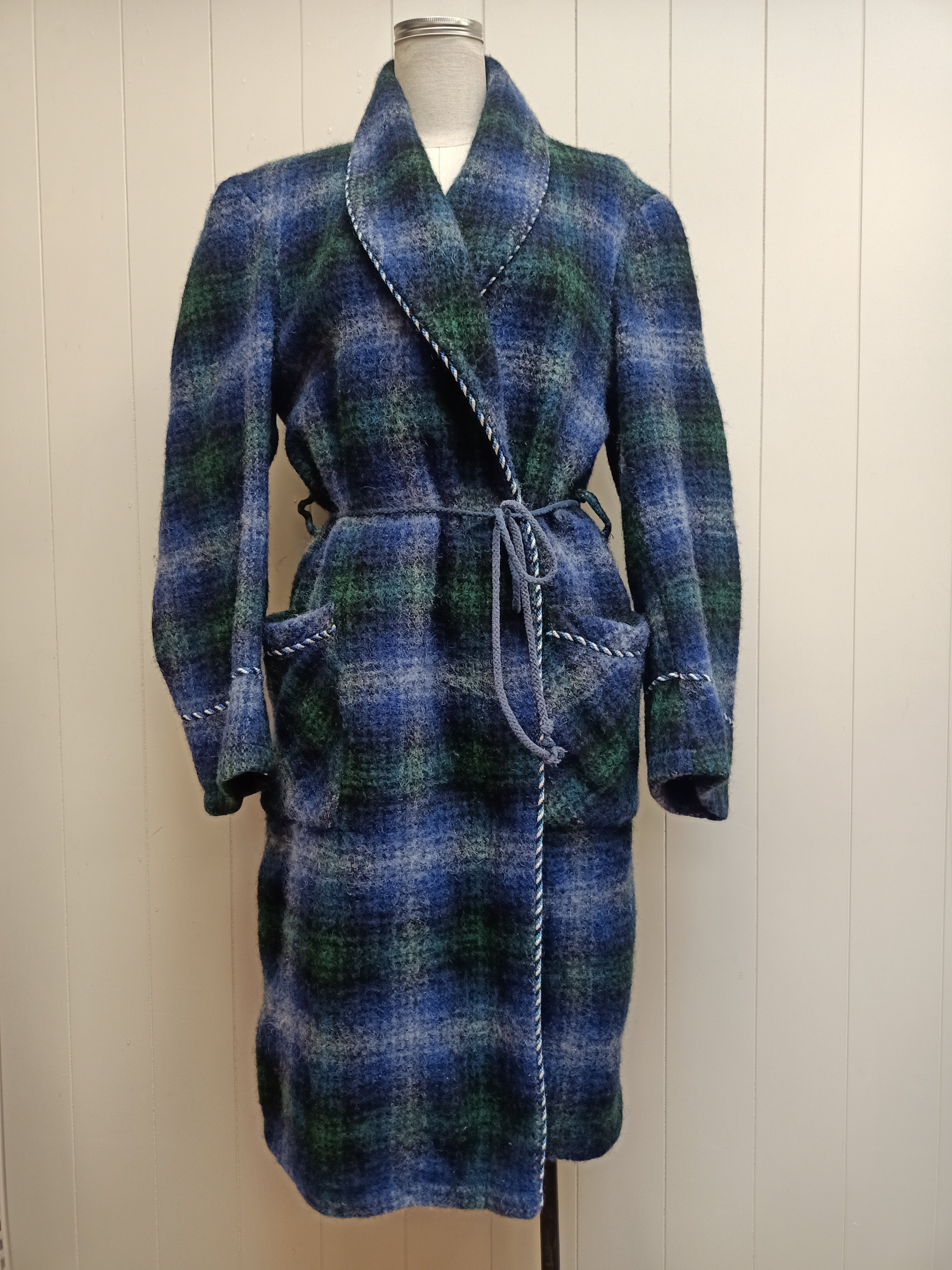 Vintage Hallensteins Wool Dressing Gown