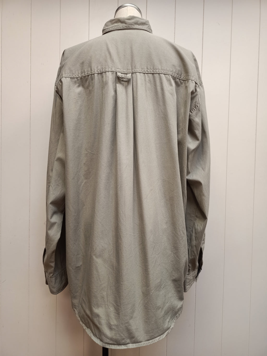 Live Wire Mens Khaki Green Shirt