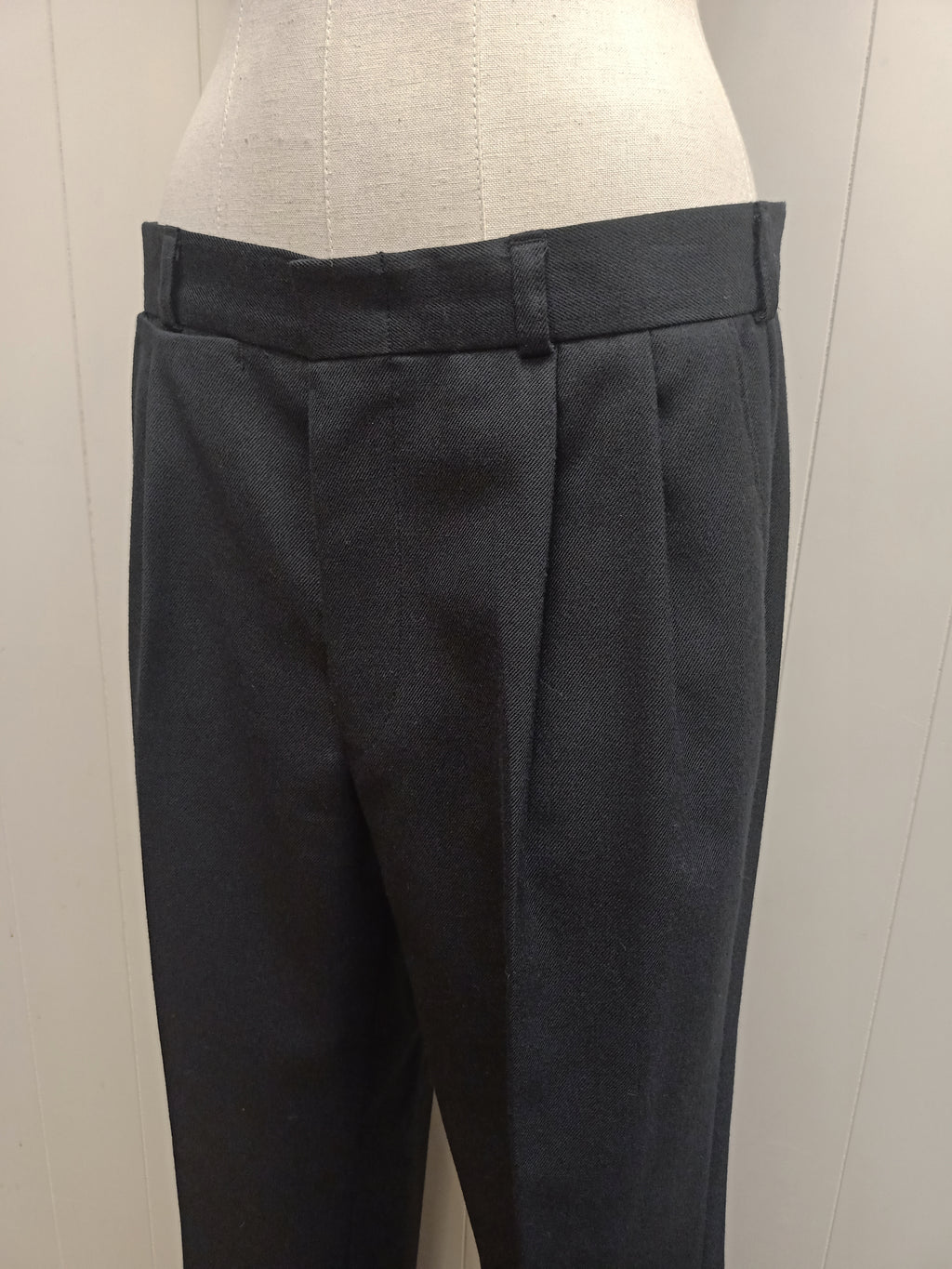 Vintage Mens Oxford Black Pants