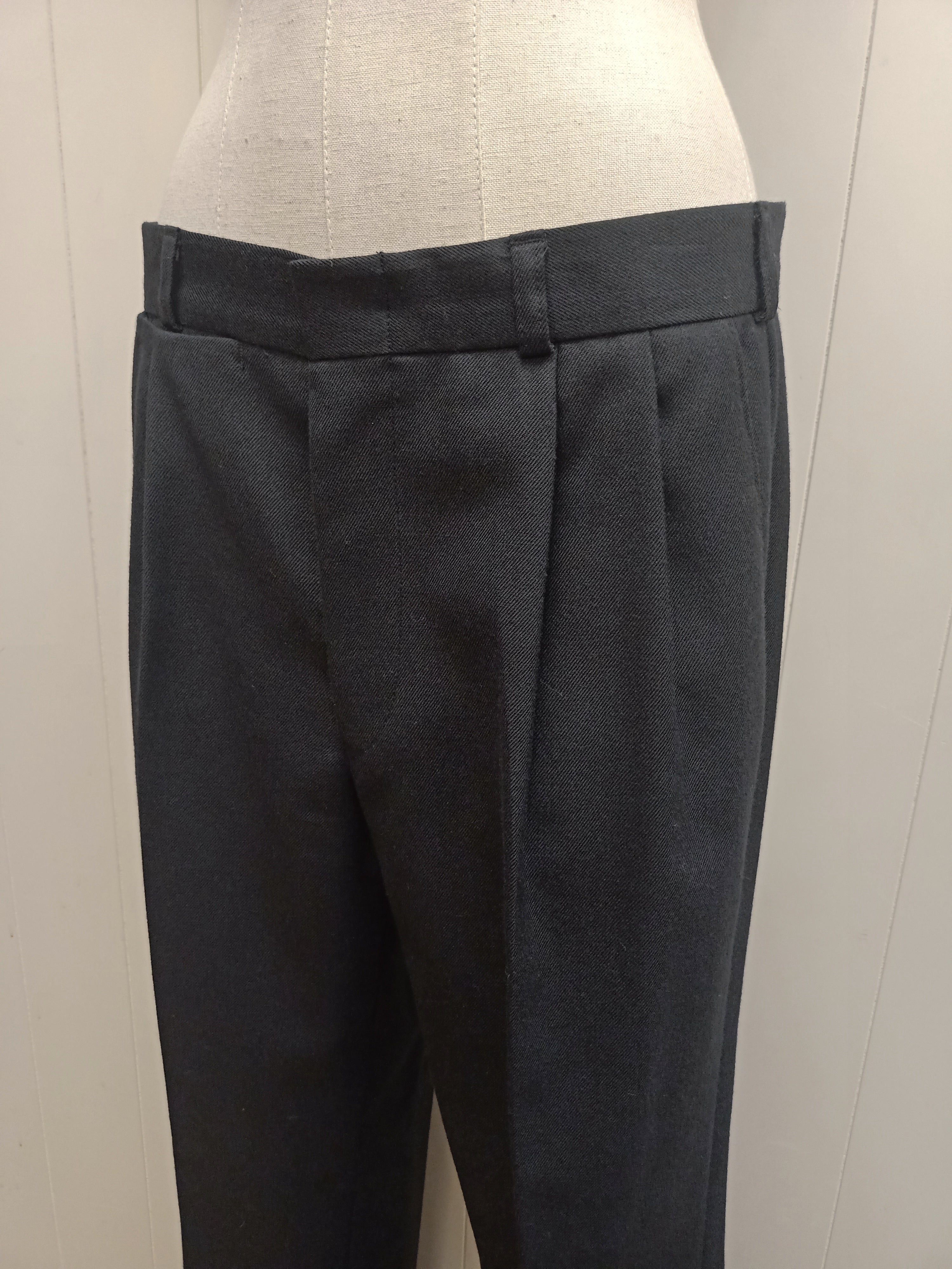 Vintage Mens Oxford Black Pants