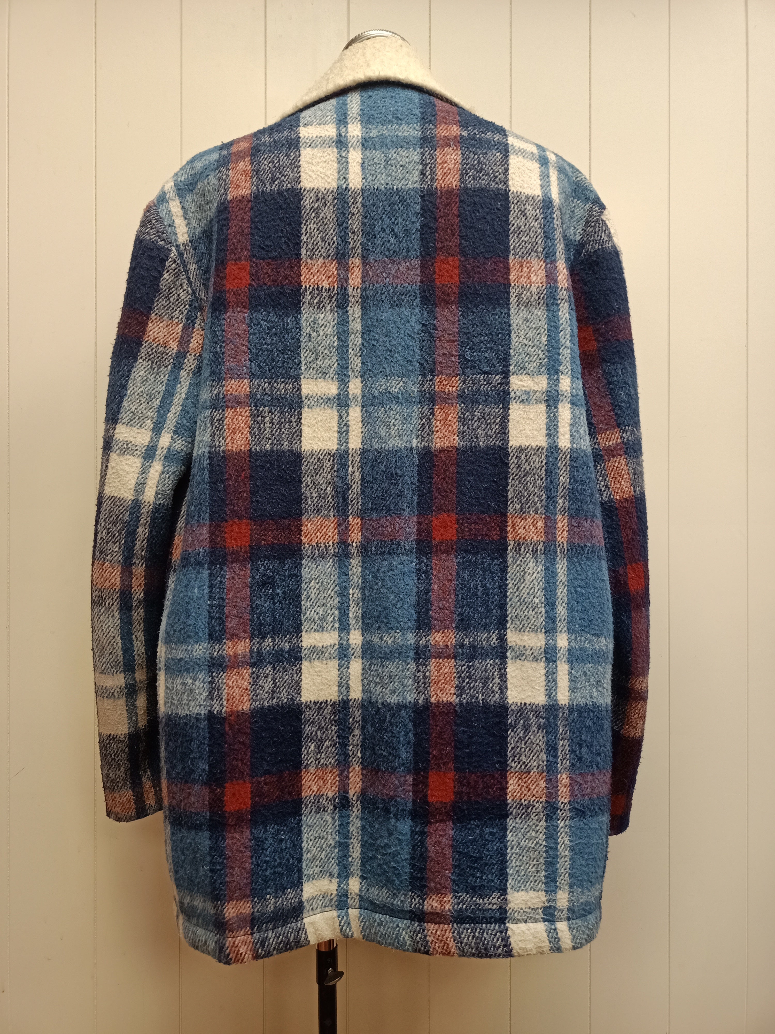 Vintage Mens Millers Plaid Jacket