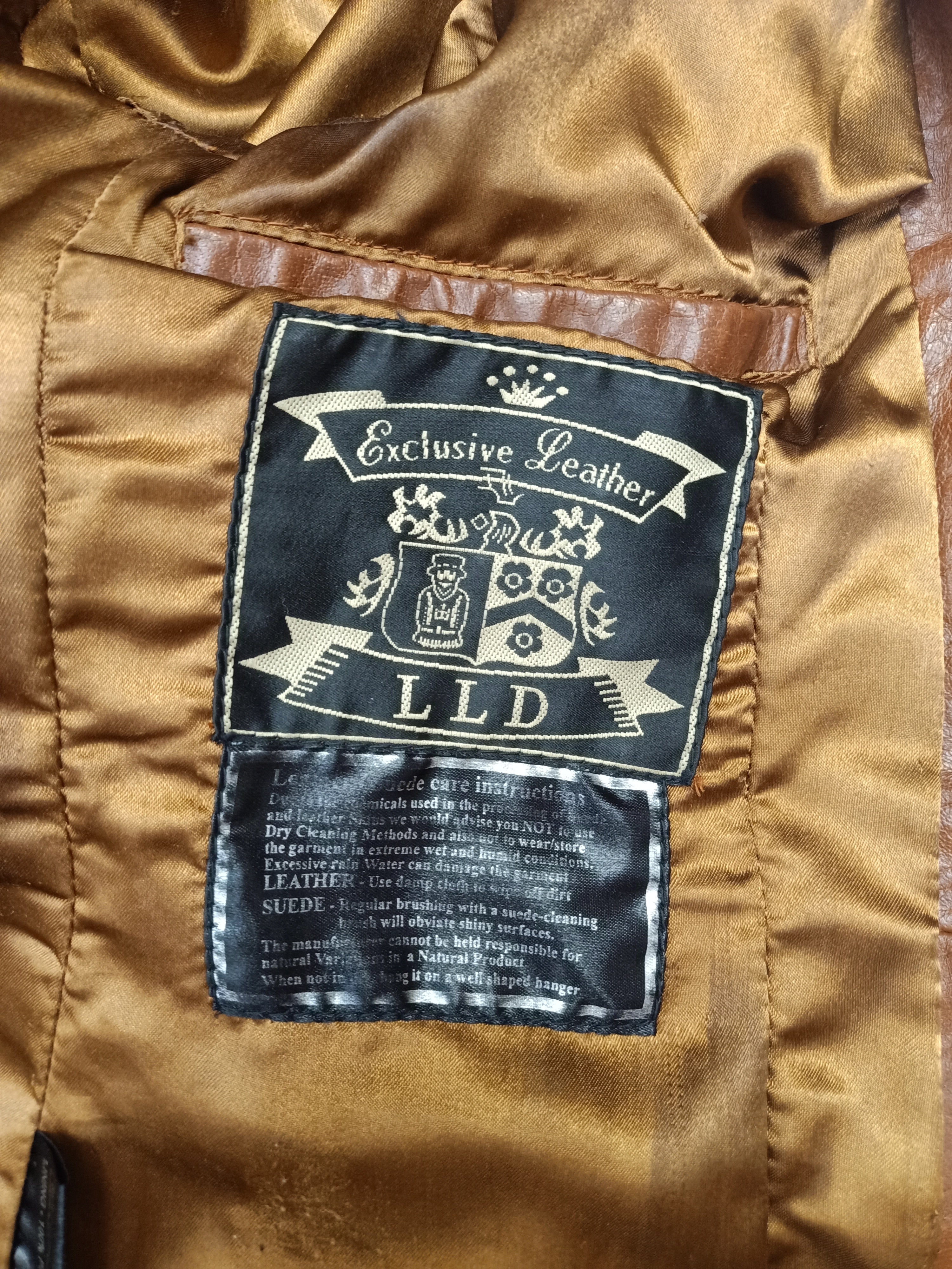 Vintage LLD Leather Jacket
