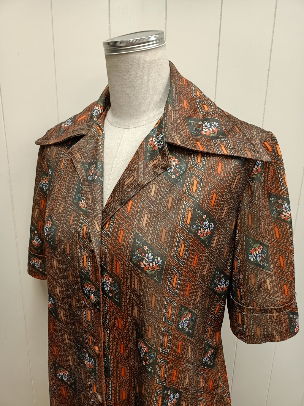 Vintage Floral Medallion Shirt
