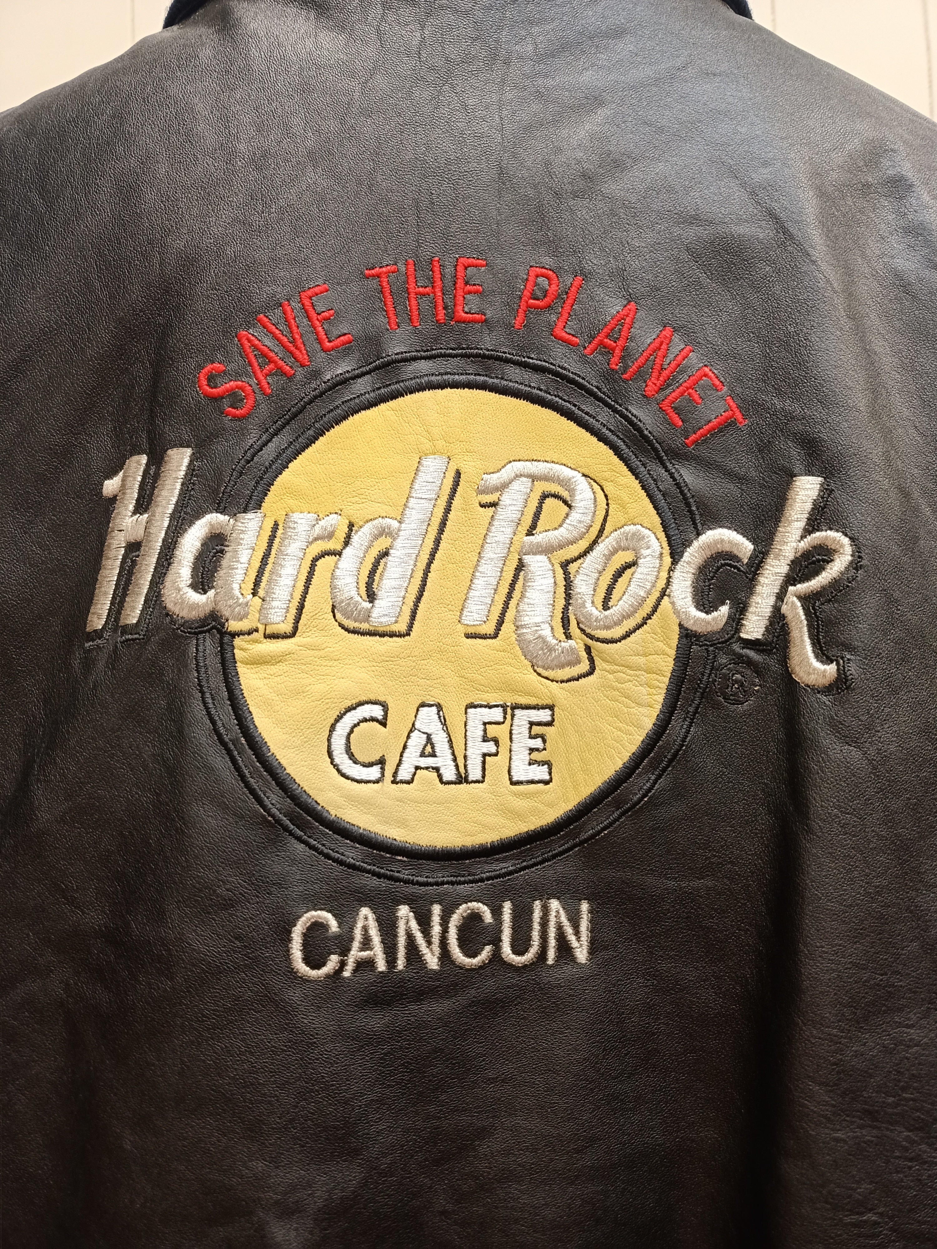 Hard Rock Cafe Leather Jacket