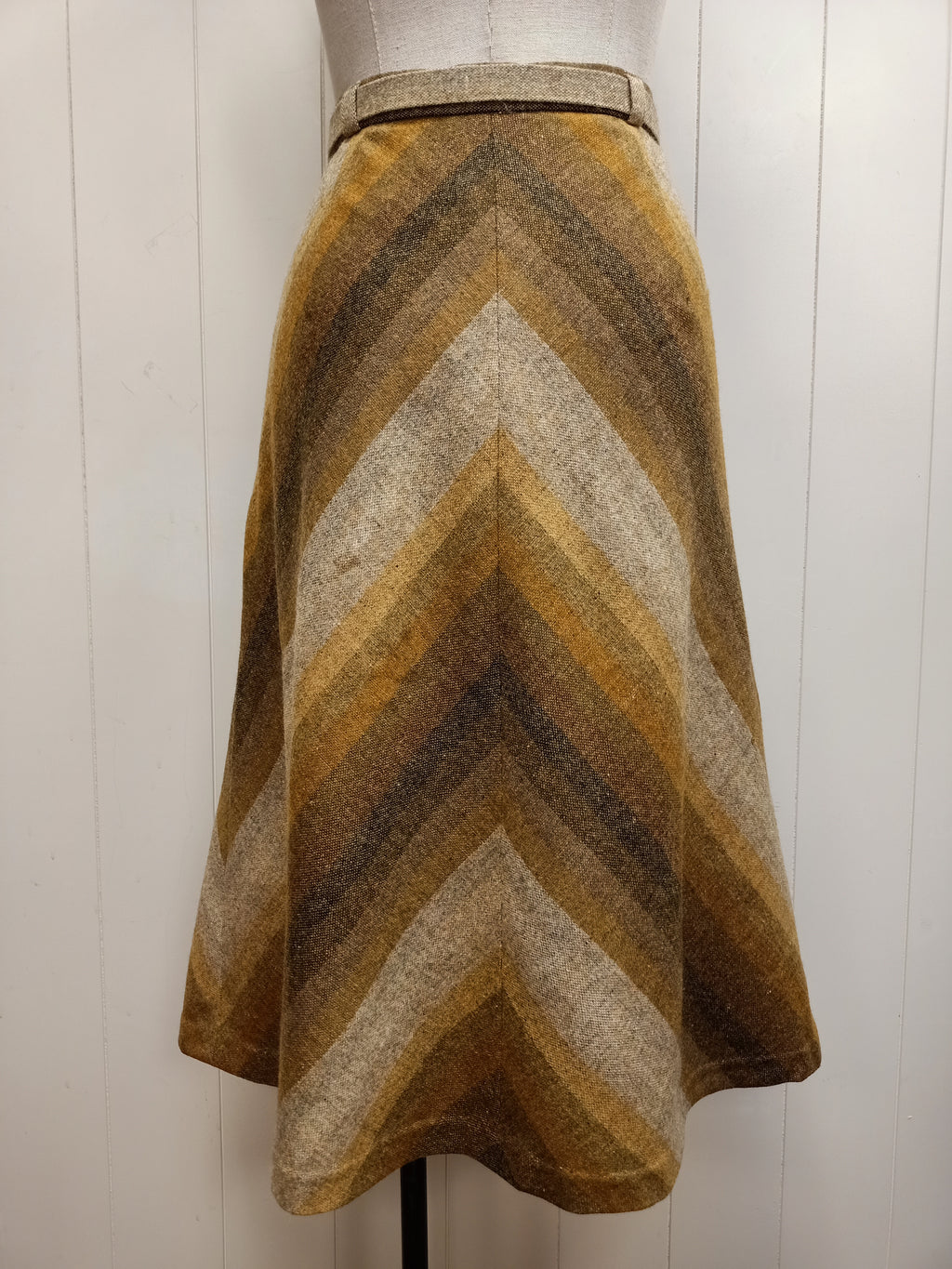 Vintage Stylemaster Wool Bias Cut Skirt