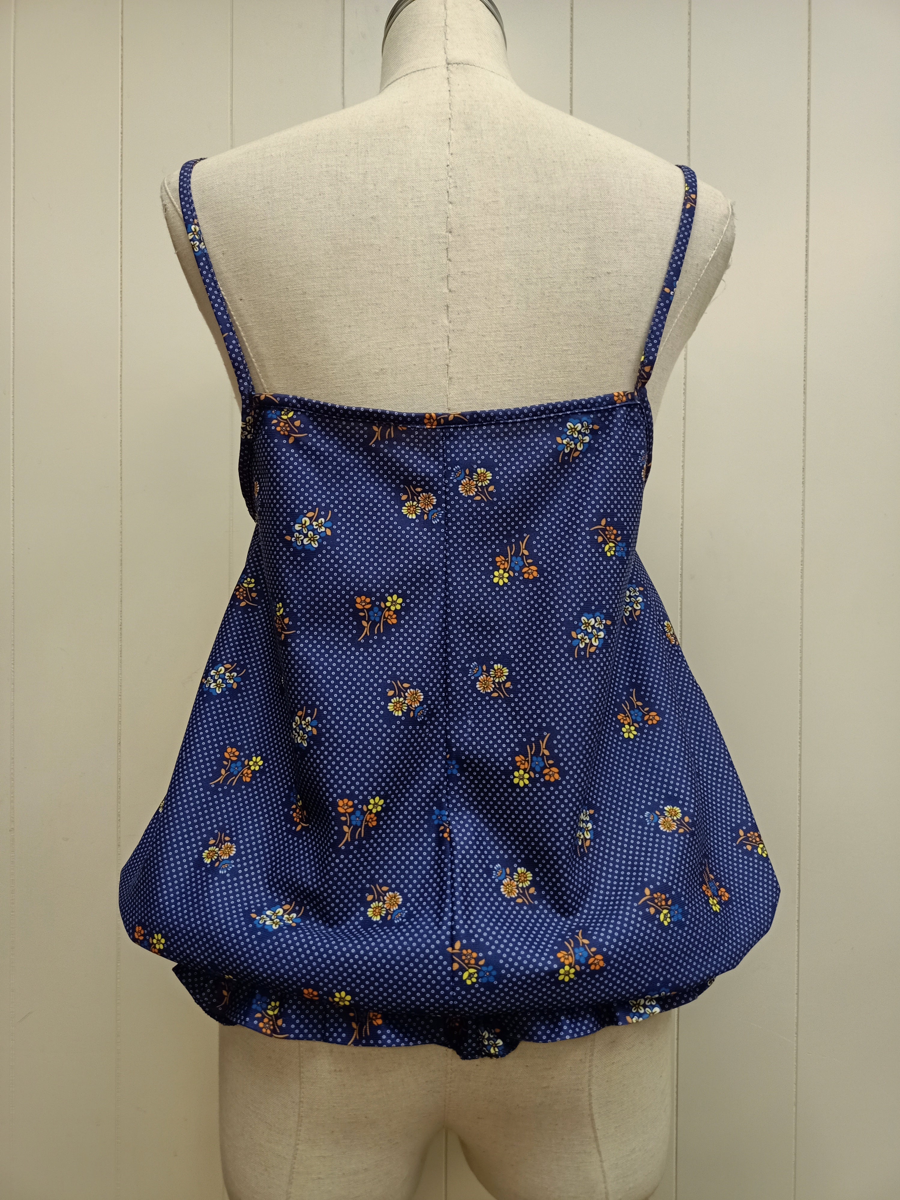 Vintage Bubble Hem Shirt