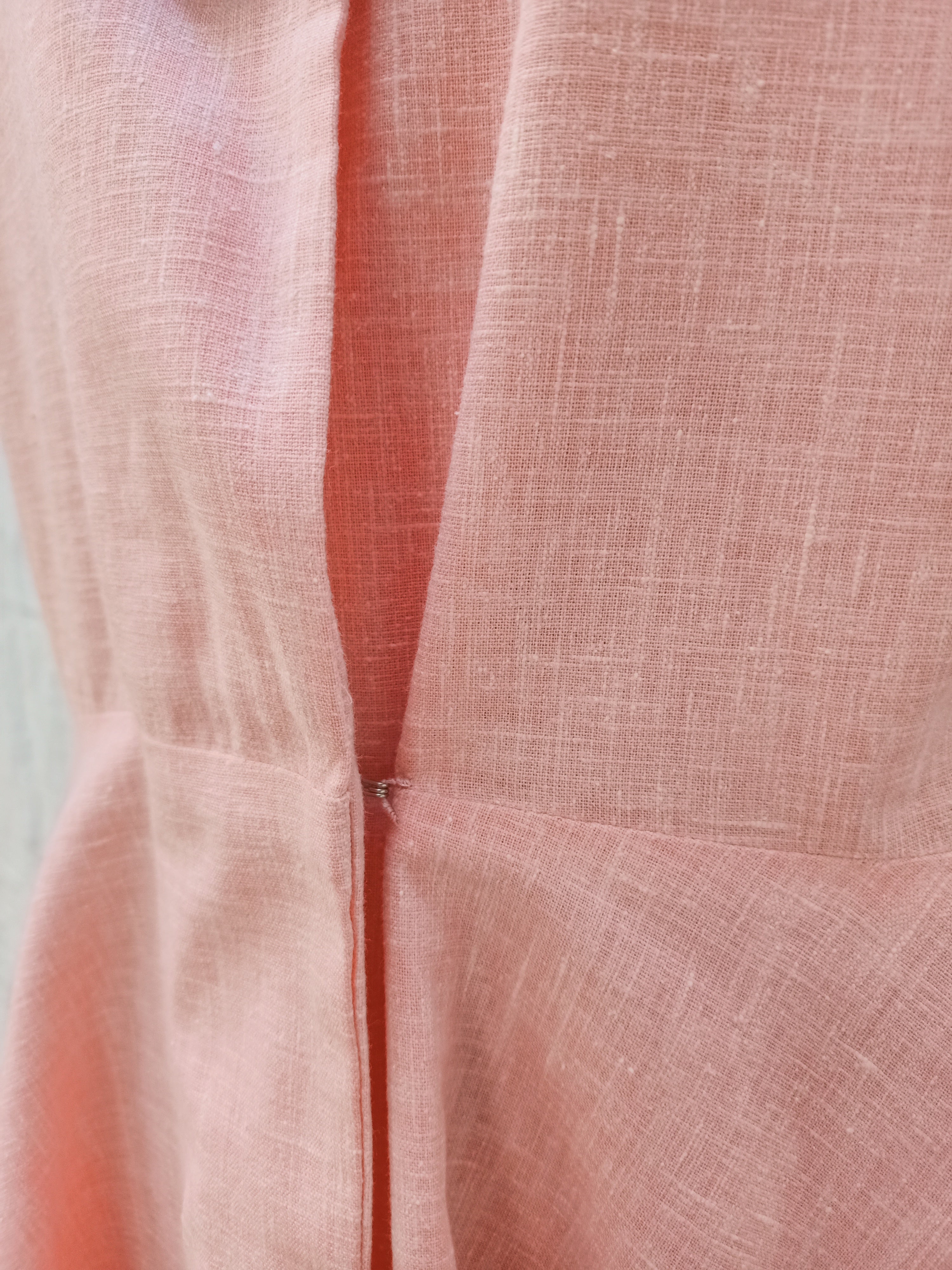 Vintage Pink Crosshatch Dress