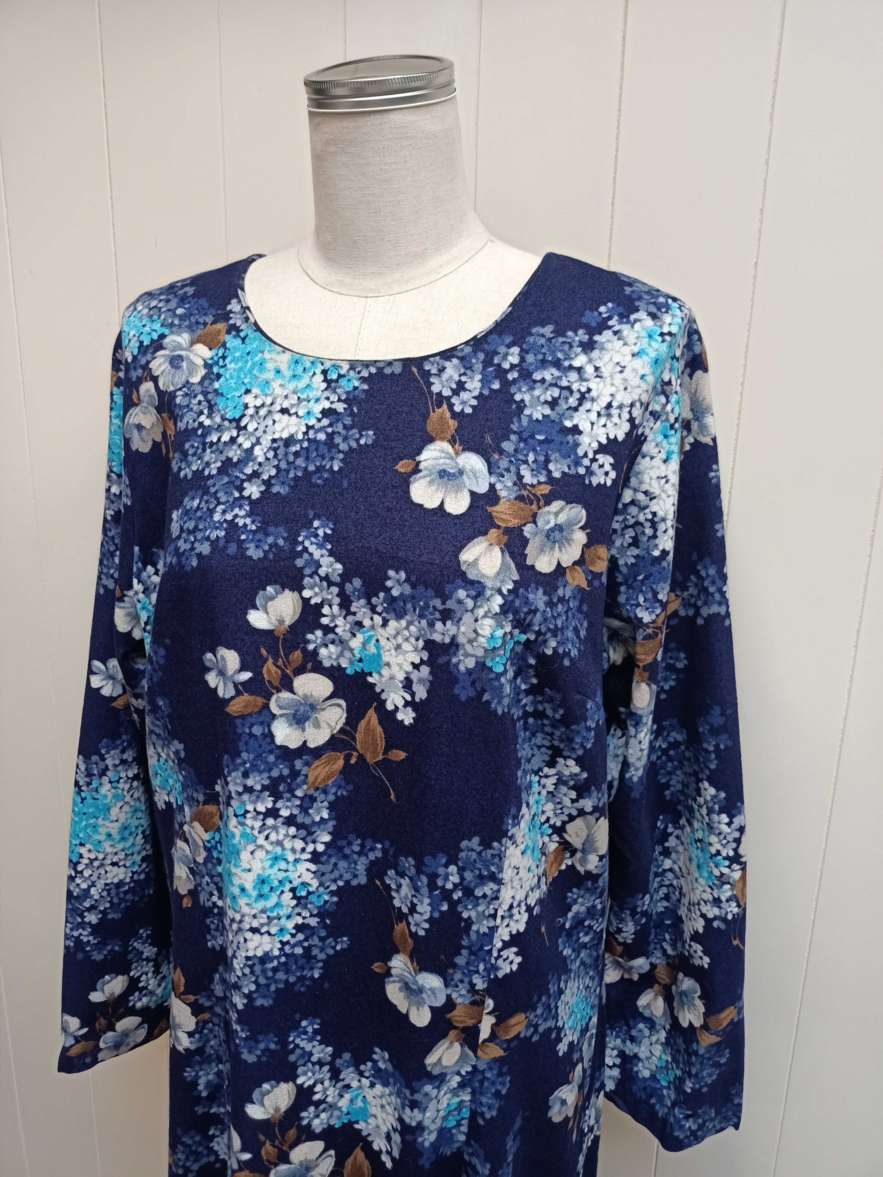 Vintage Camette Floral Maxi Dress