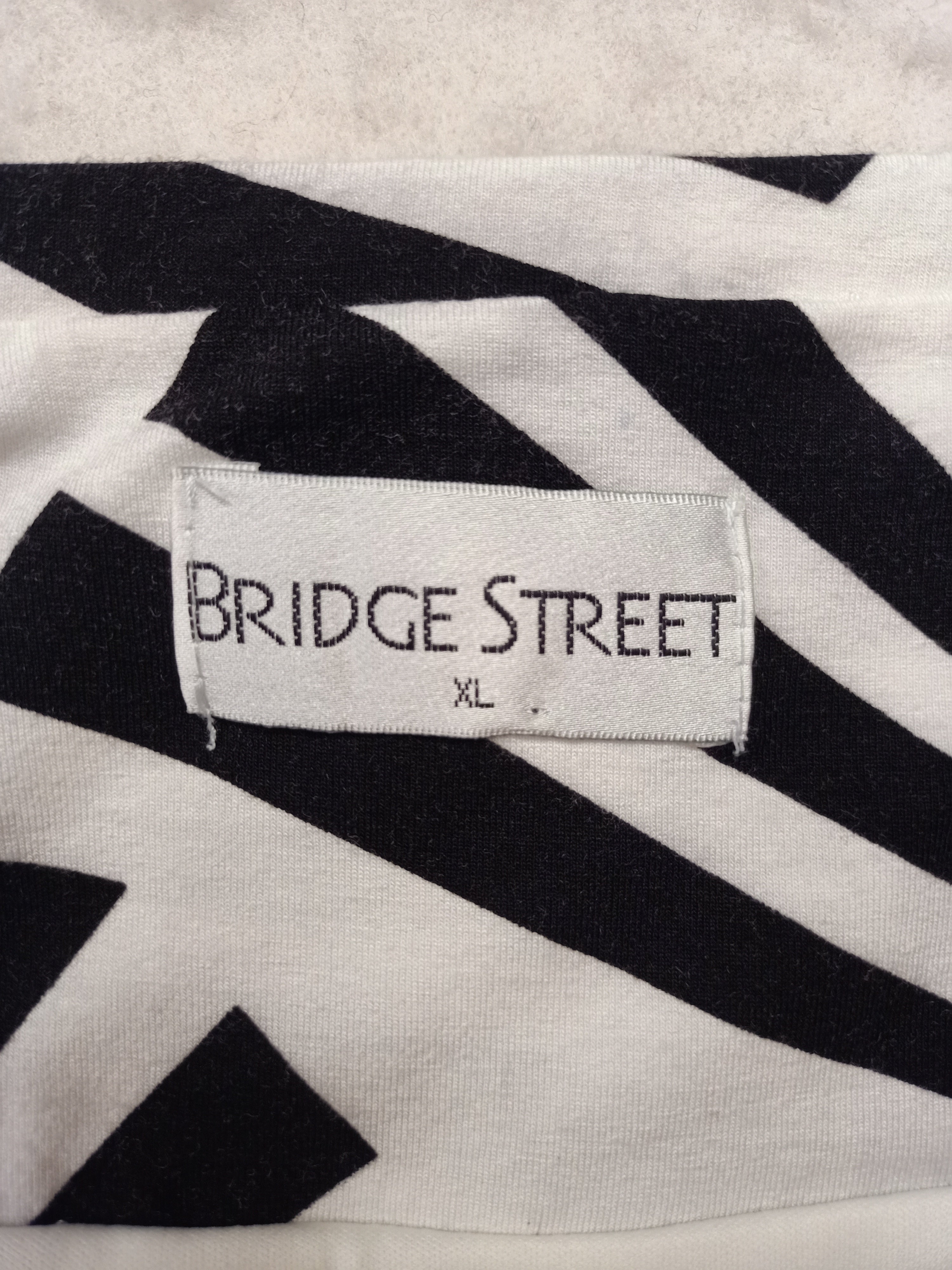 Bridge Street Abstract Fan Skirt