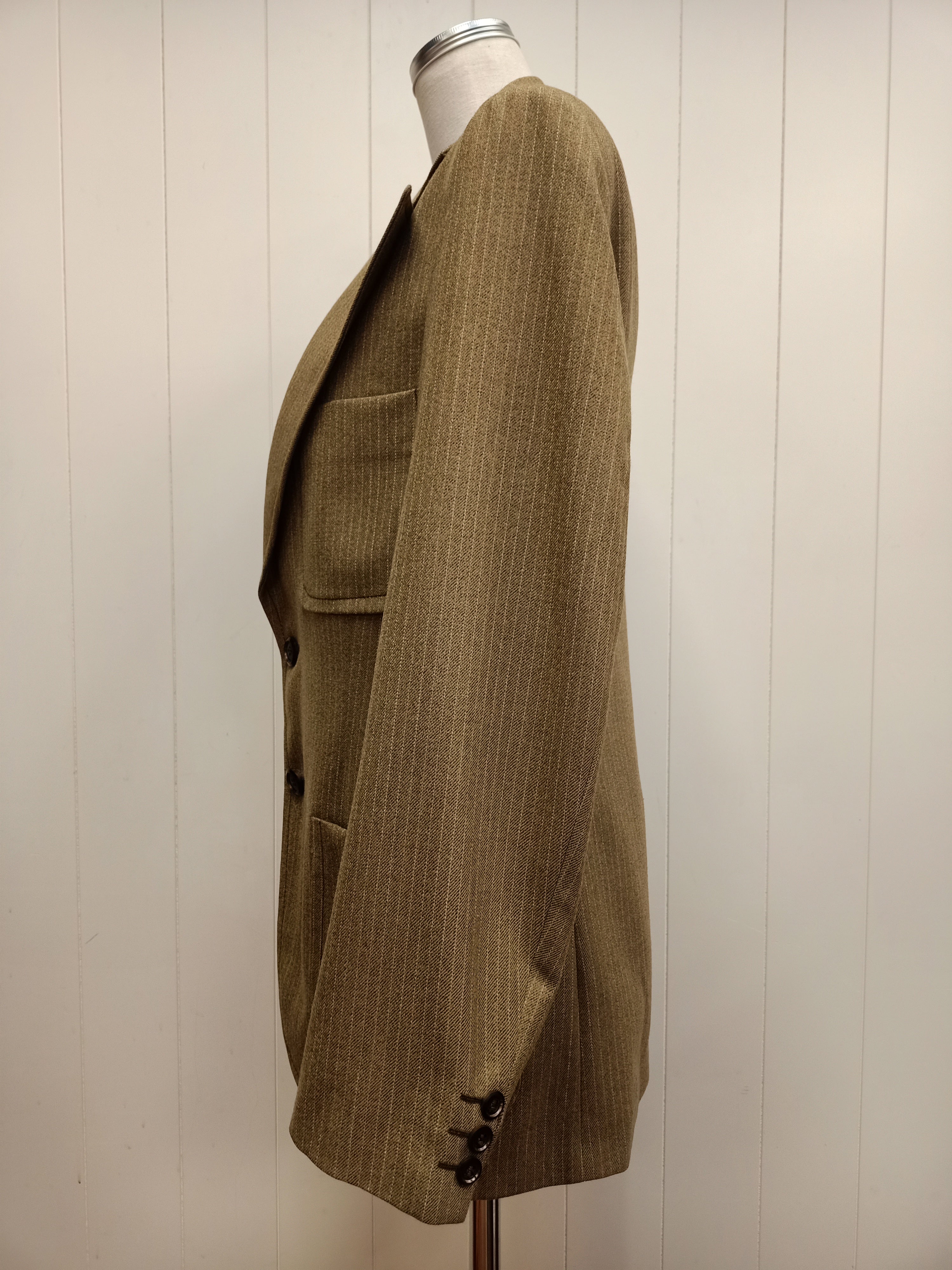 Vintage Mens Symon & Lowther Pinstripe Blazer