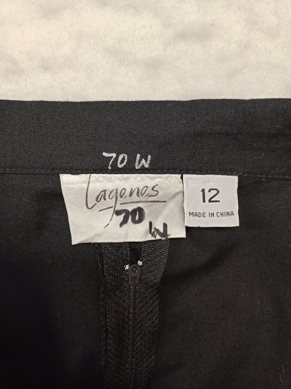 Vintage Lagenes Black Dress