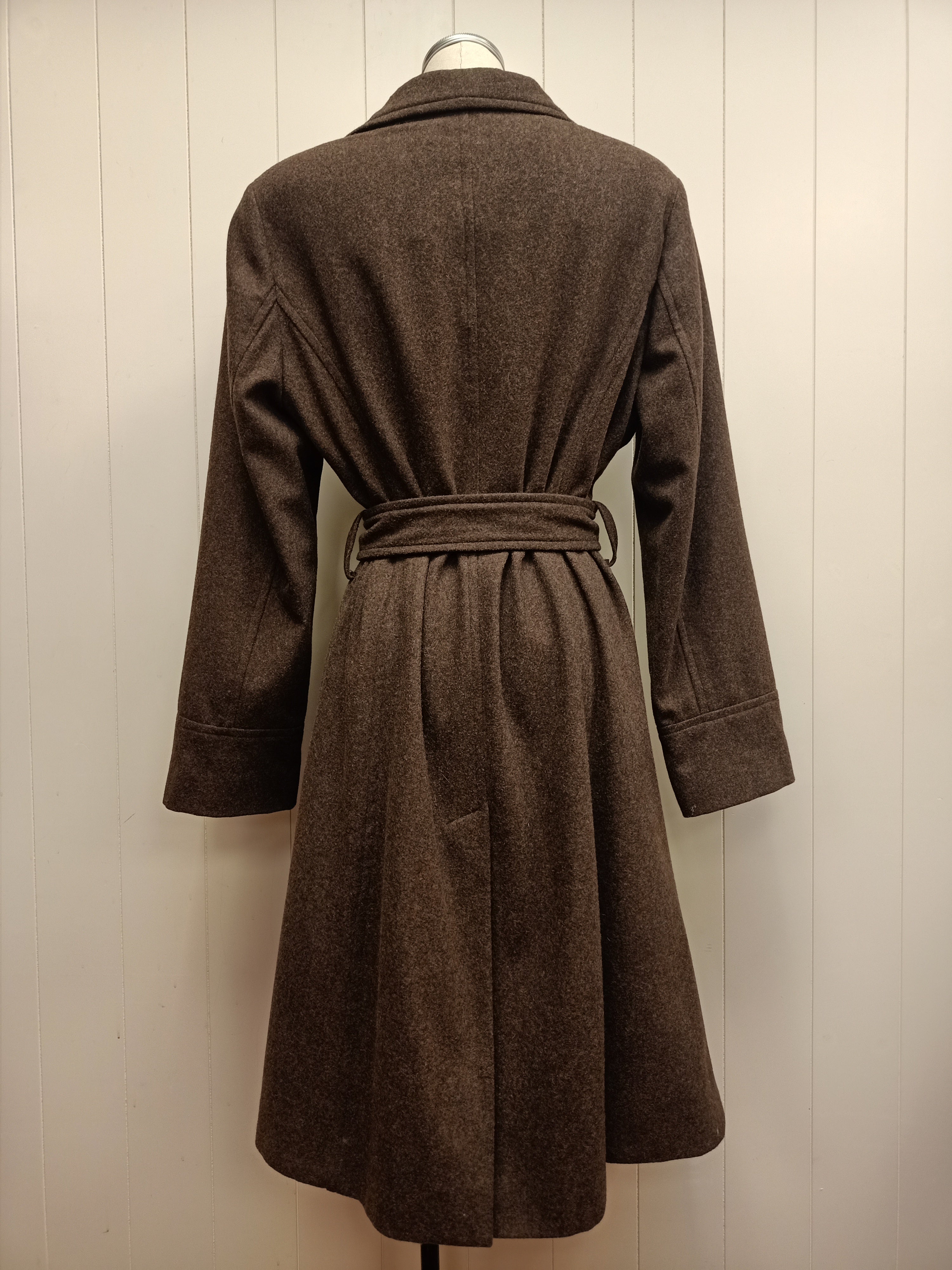 Vintage Alison Hills Brown Coat