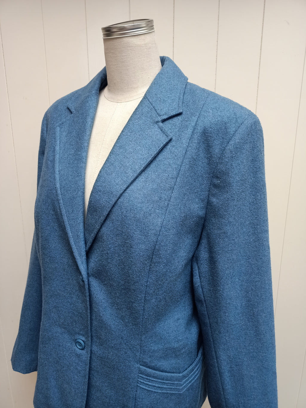 Vintage Missy Blue Blazer