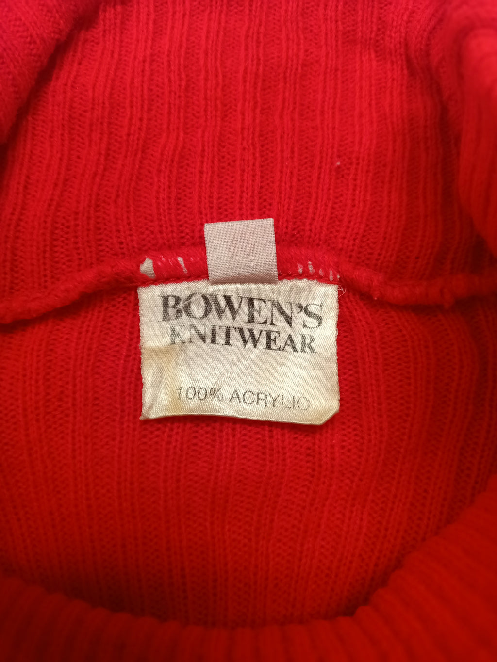 Vintage Bowen's Knitwear Turtleneck Shirt