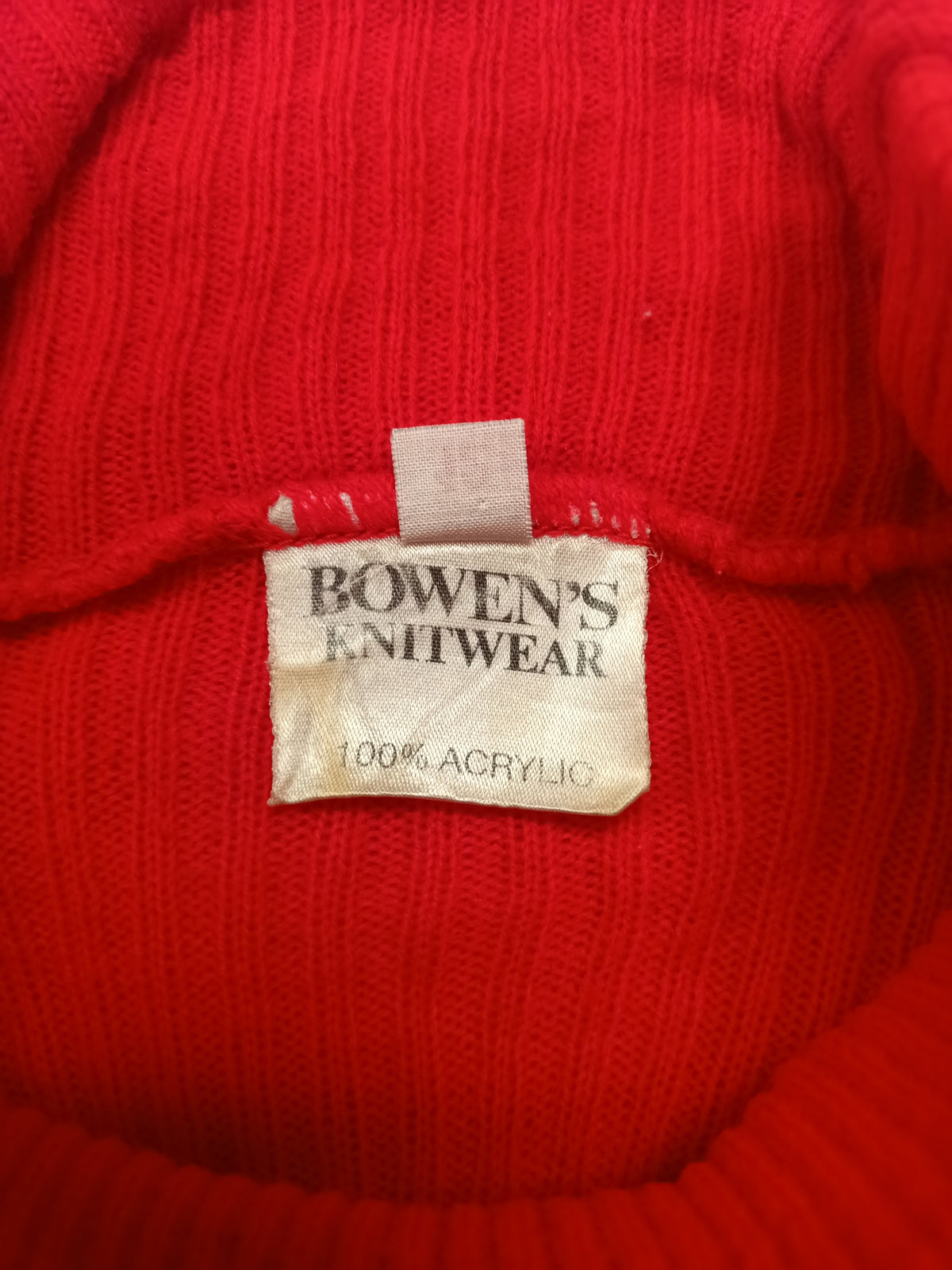 Vintage Bowen's Knitwear Turtleneck Shirt
