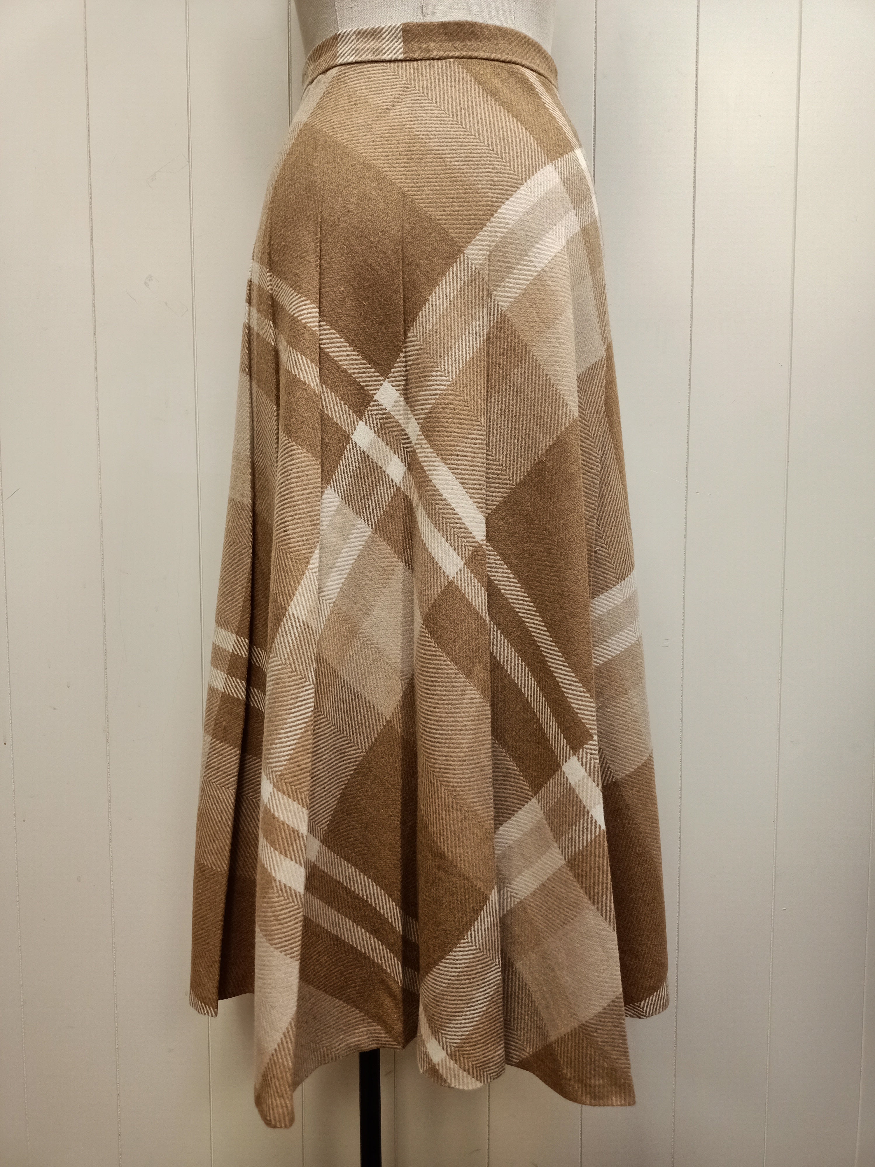 Vintage Wyndham Plaid Skirt