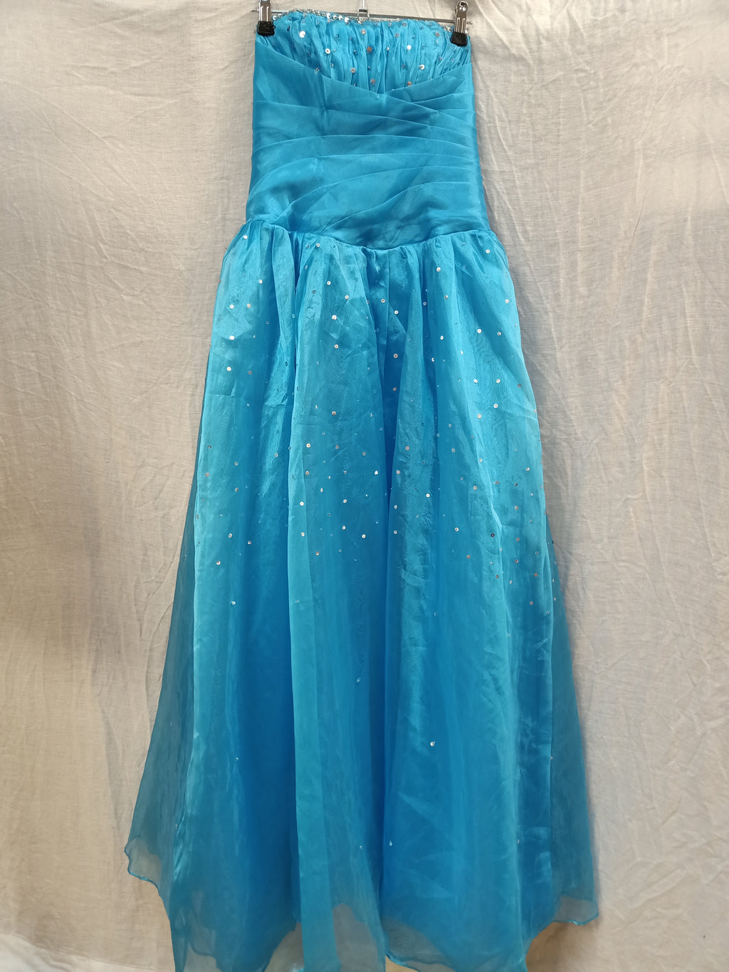 Sky Blue Ball Gown