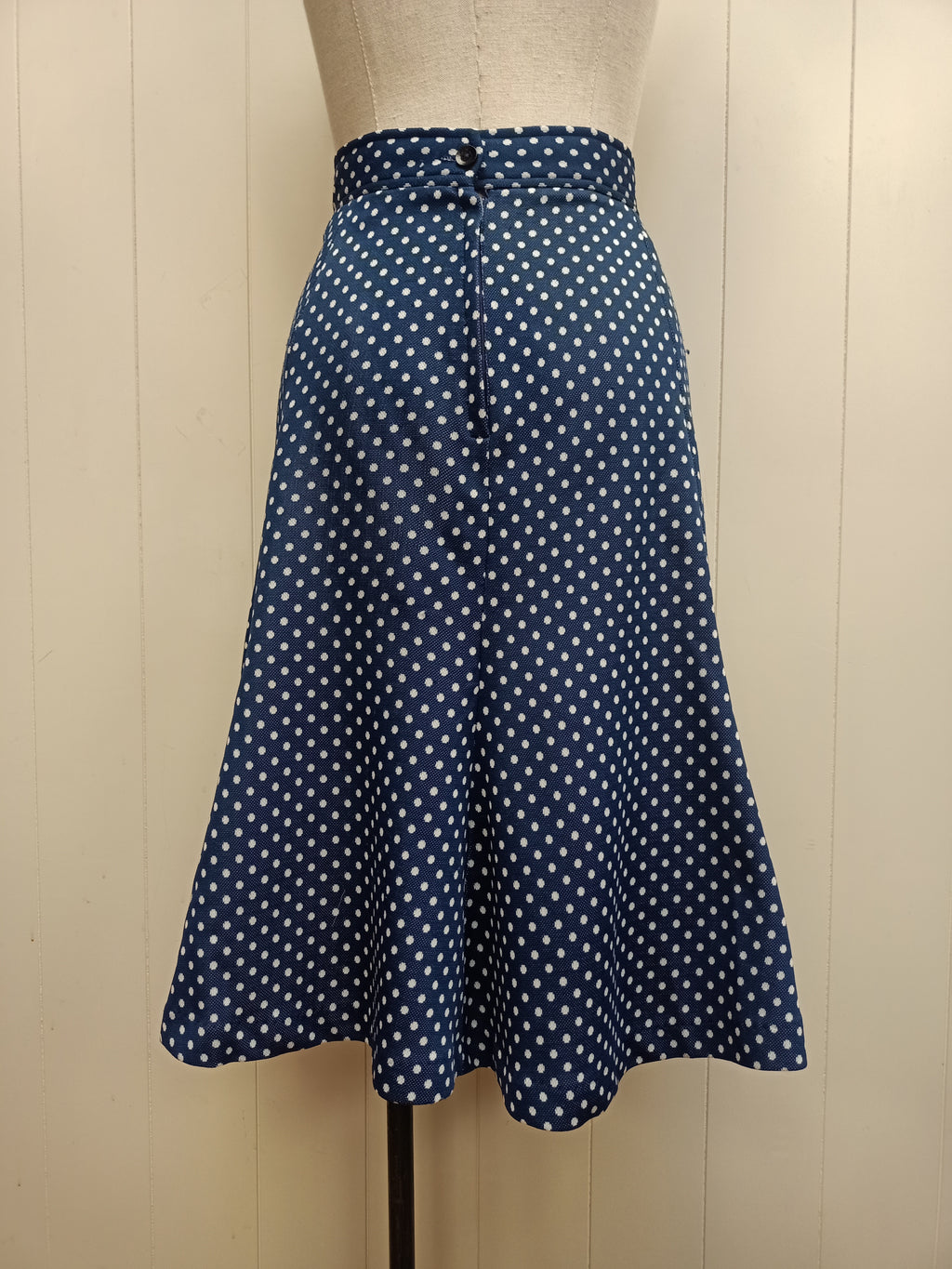 Vintage Lady Californian Polka Dot Skirt