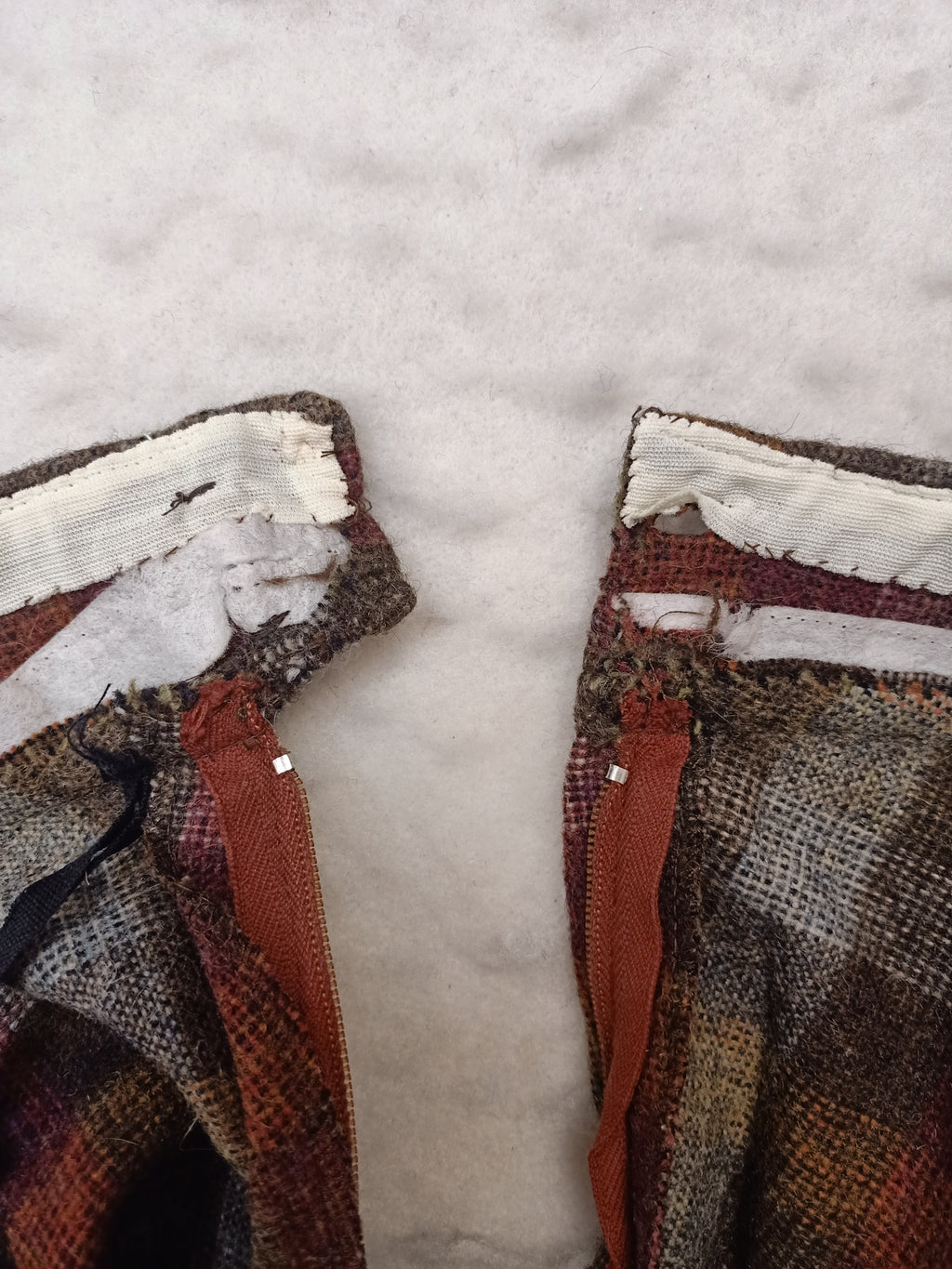Vintage Multicoloured Plaid Skirt